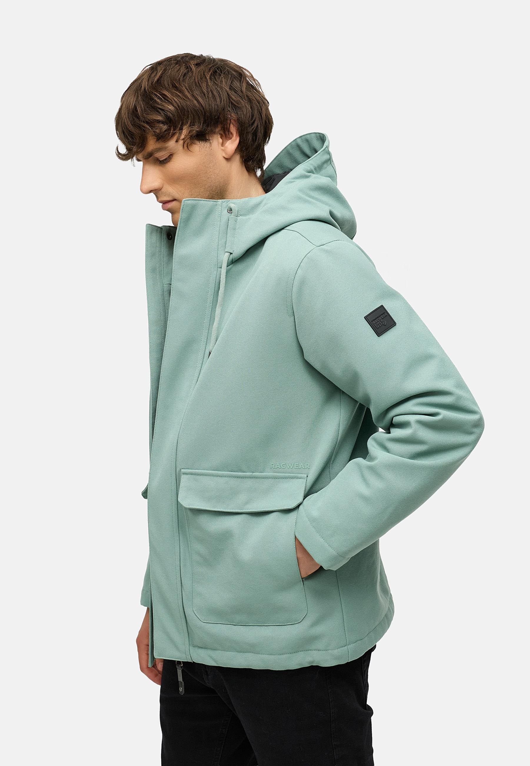 Ragwear Winterjacke »Winterjacke Mr Them« mit Kapuze stylische Herren Outdoorjacke mit großer Kapuze