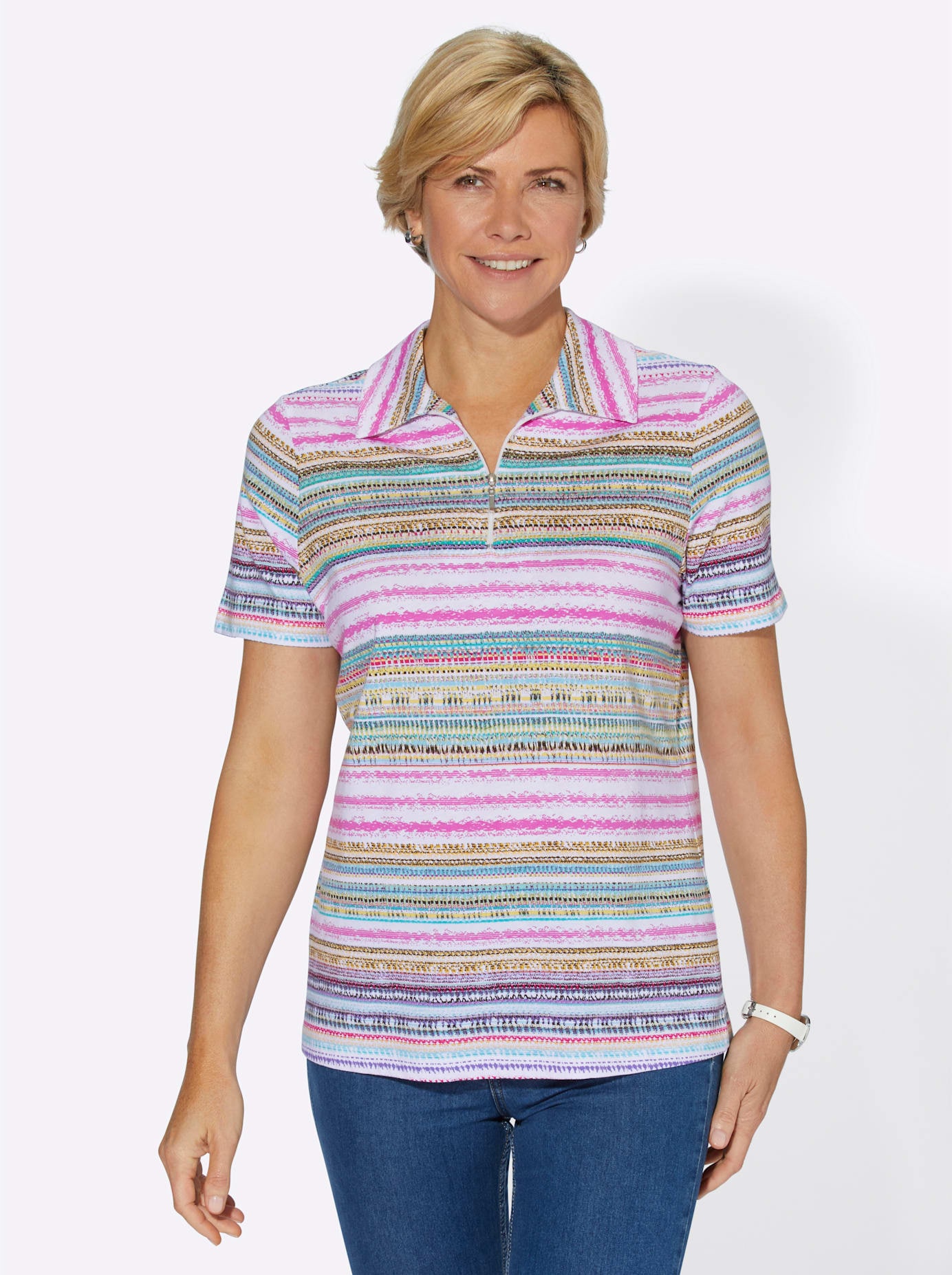 Casual Looks Poloshirt »Shirt«, (1 tlg.)