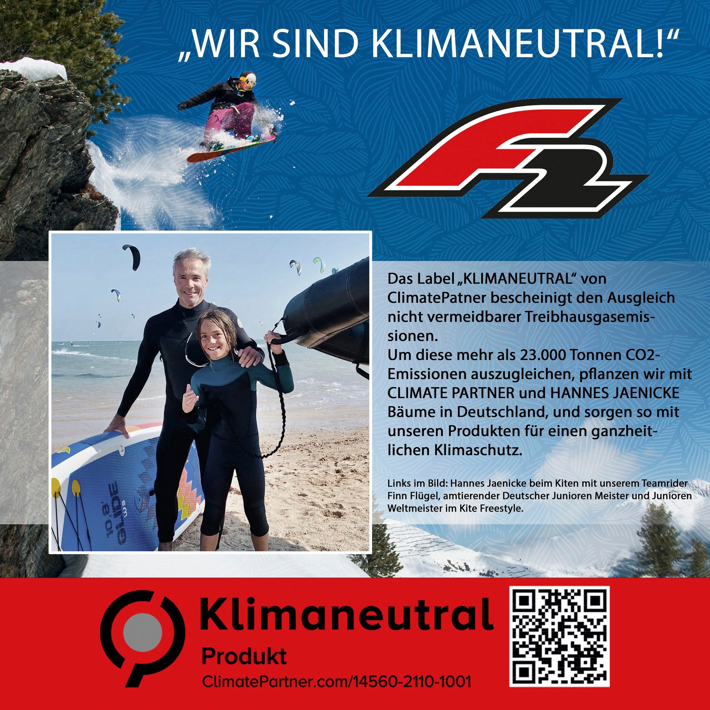 F2 SUP-Board »Basic Roundsail 10,6 red«, (Set, 6 tlg., inkl. F2 Rund-/Windsegel)