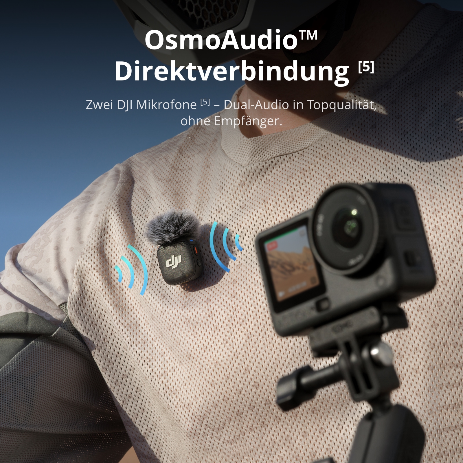 DJI Action Cam »Osmo Action 6 Standard Combo« 8K Bluetooth