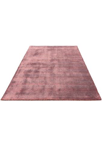 morgenland Designteppich »Designer Streifen Rosso 201 x 142 cm«, rechteckig, 0,8 mm... kaufen