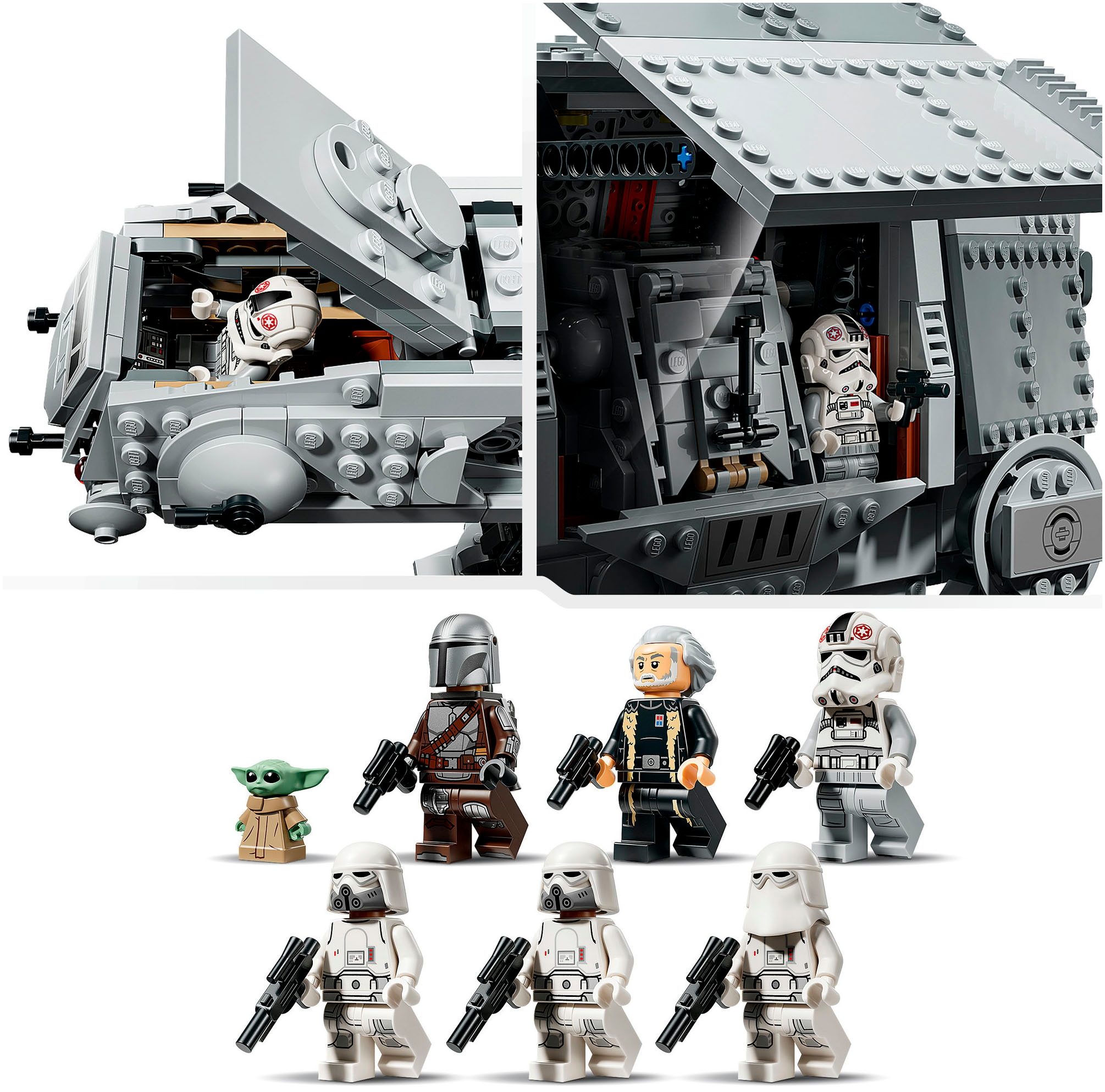 LEGO® Konstruktionsspielsteine »AT-AT des Restimperiums mit INT-4 (75454), LEGO Star Wars™« Made in Europe