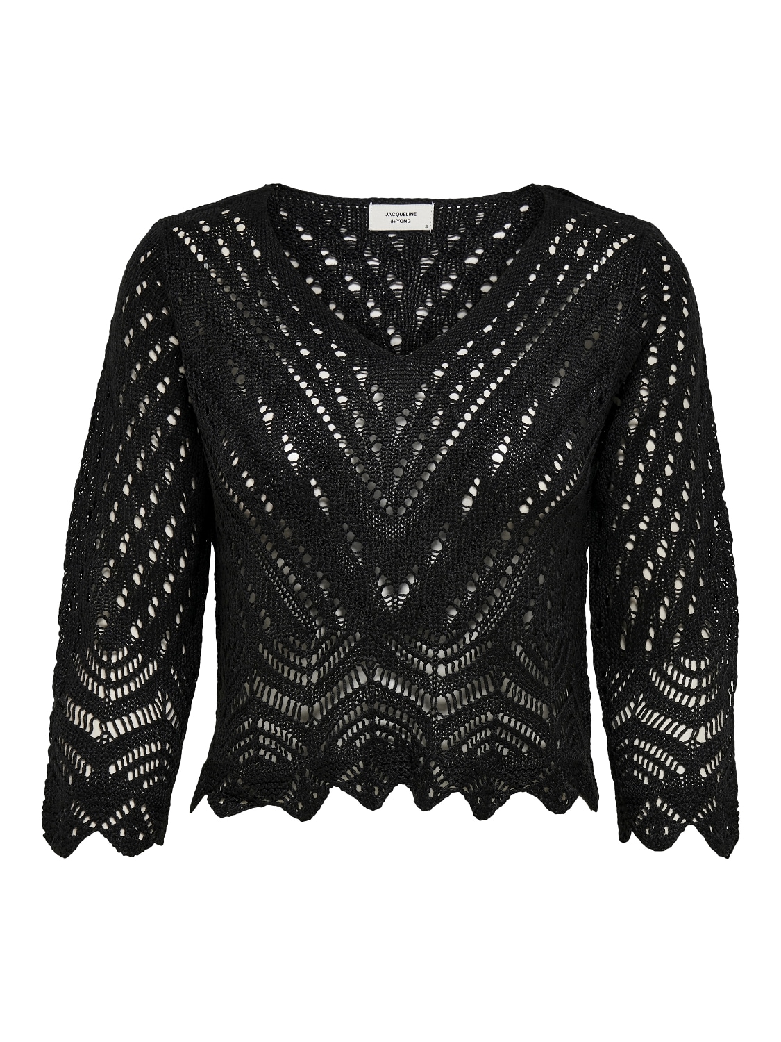 JDY Strickpullover »JDYNEW SUN 3/4 CROPPED PULLOVER KNT NOOS«