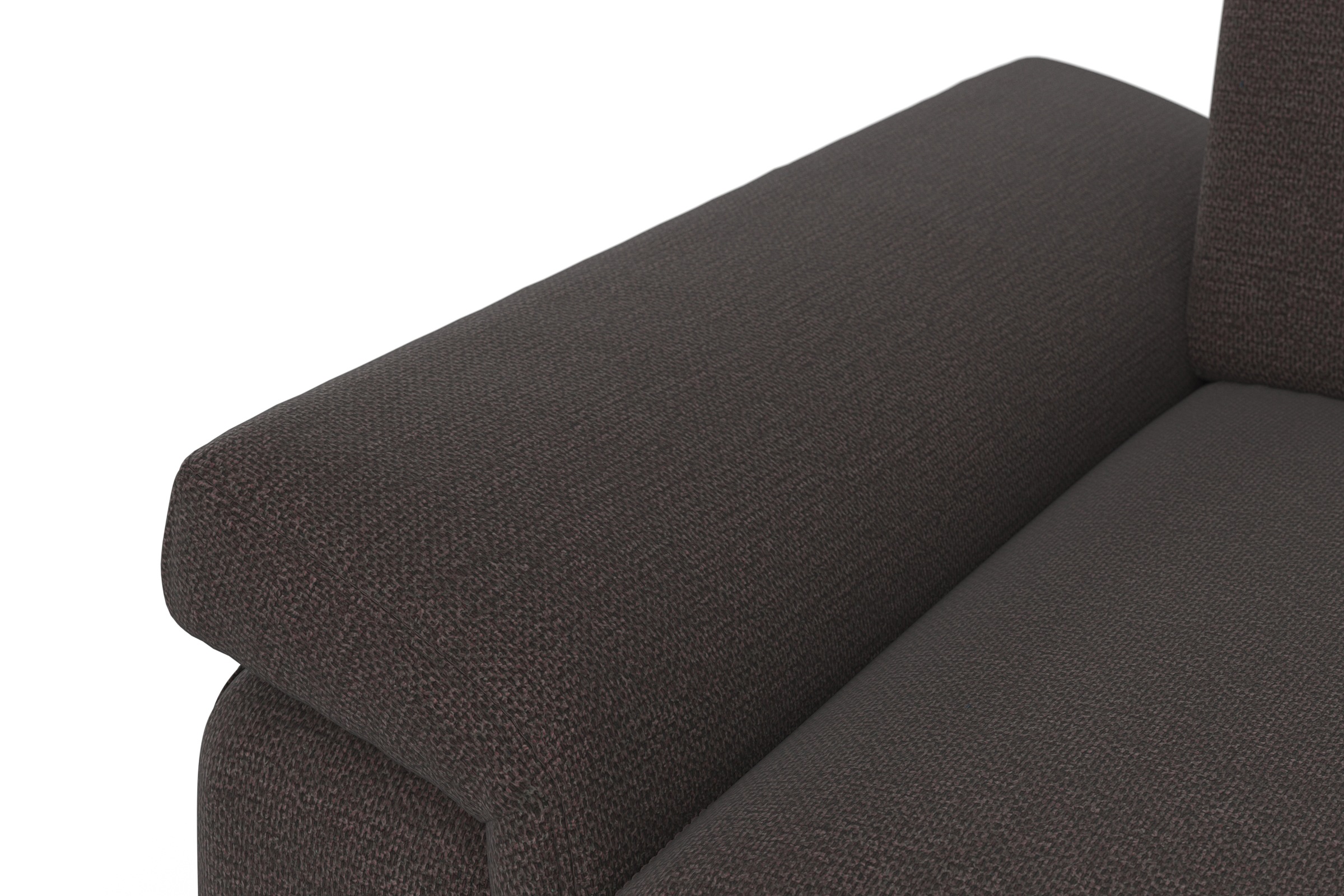 sit&more Ecksofa »Padua L-Form«, inklusive Sitztiefenverstellung, Armteilfunktion und Federkern