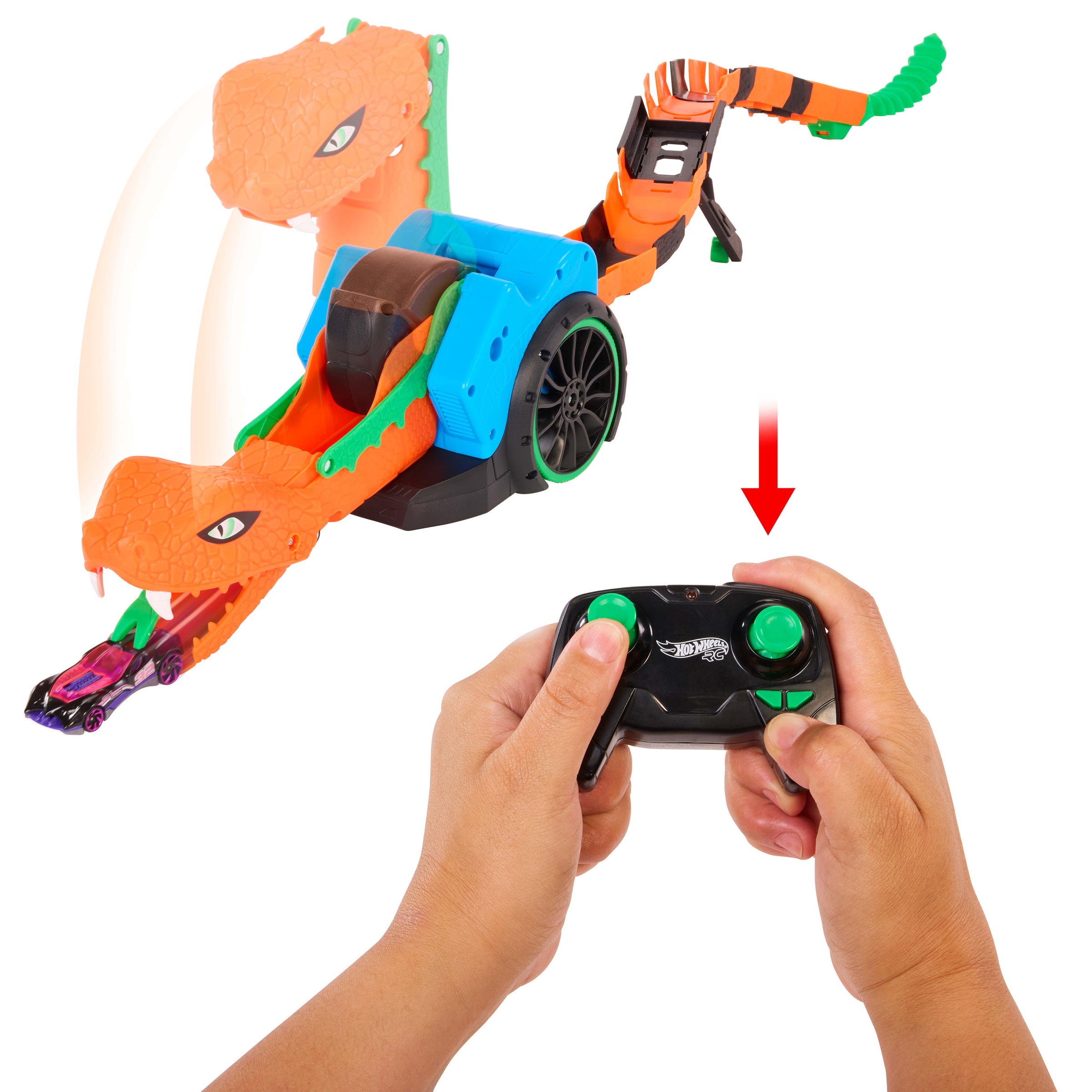 Hot Wheels RC-Tier »Hot Wheels R/C Let's Race Snake«