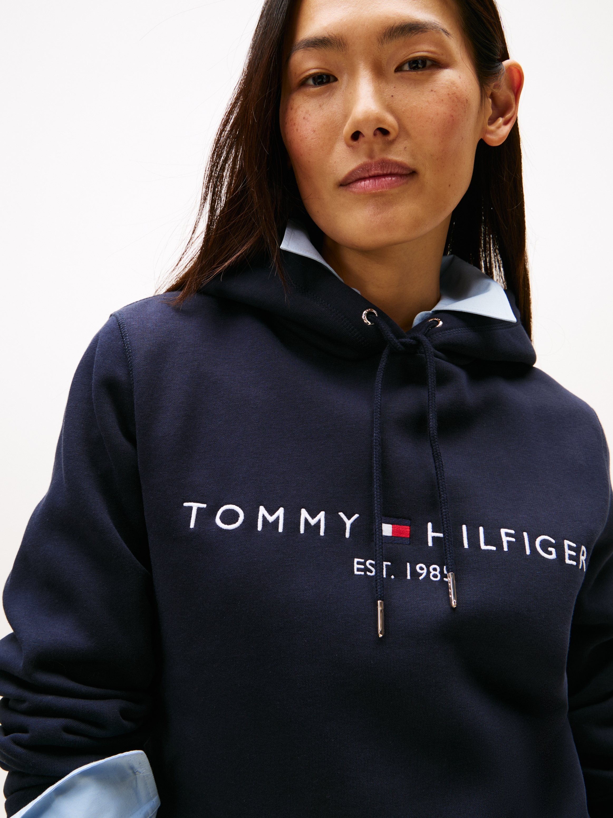 Tommy Hilfiger Kapuzensweatshirt , mit Tommy Hilfiger Logostickerei
