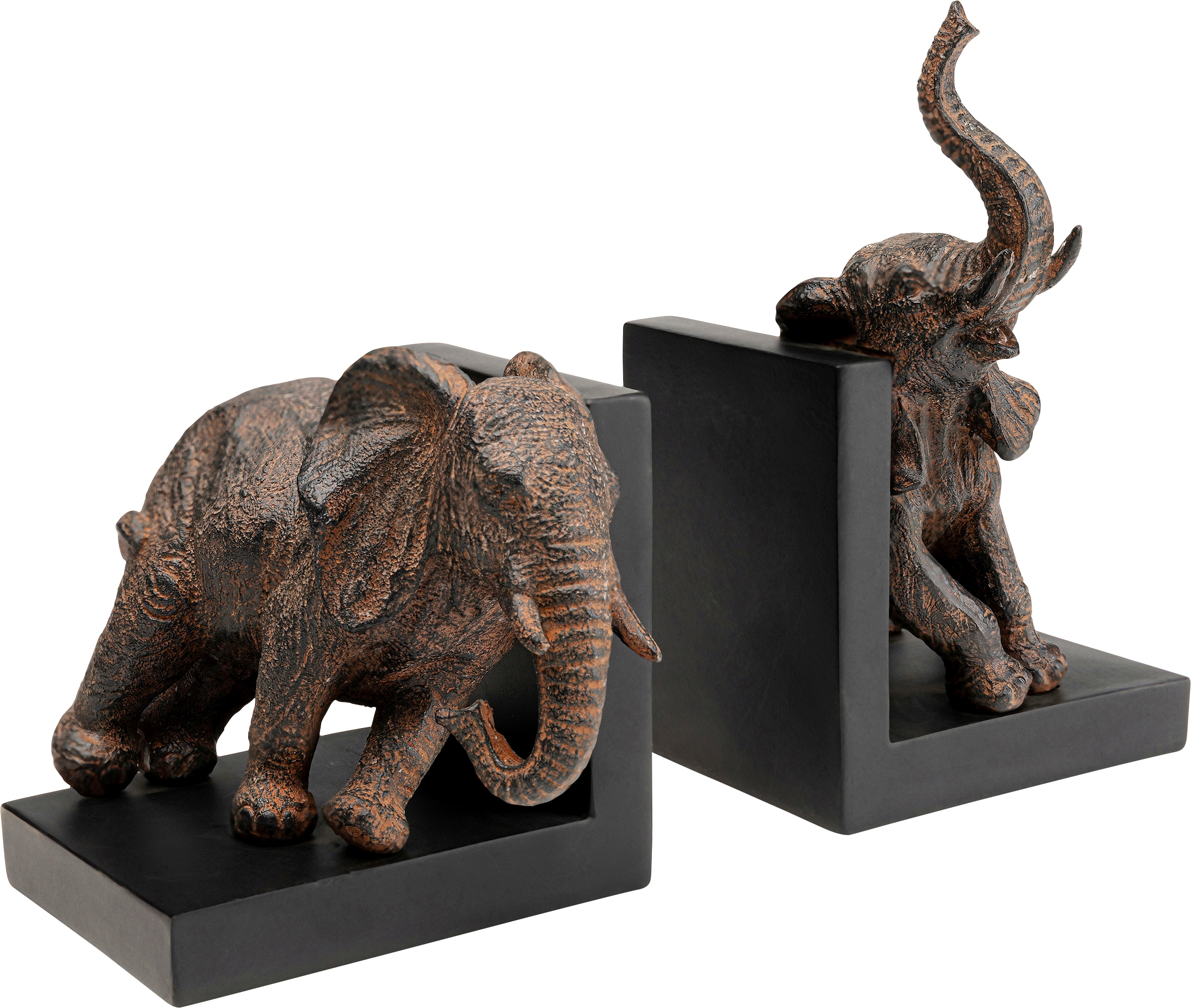 Kare Design Buchstütze »Elephants 42« aus Polyresin