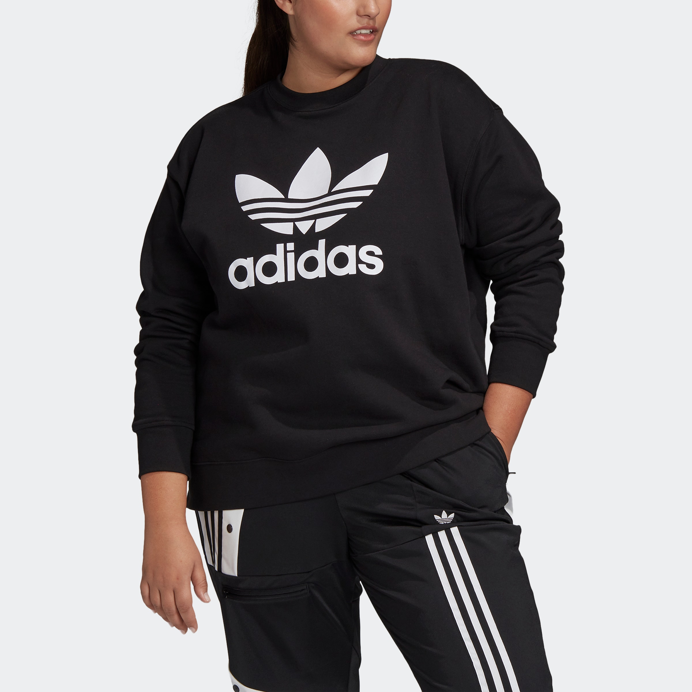 adidas Originals Sweatshirt »TREFOIL – GROSSE GRÖSSEN« bei | Sweatshirts