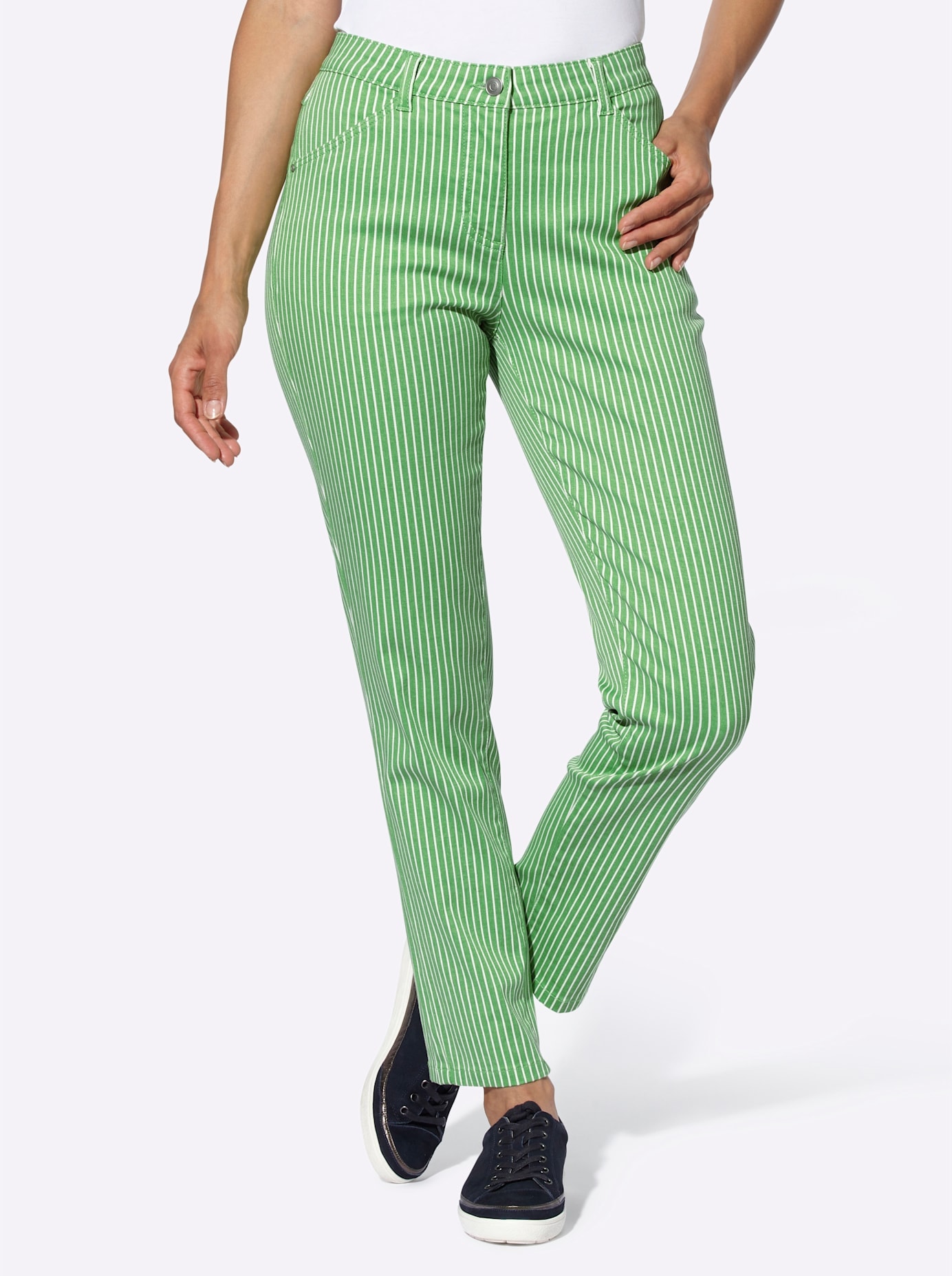 Casual Looks Bequeme Jeans, (1 tlg.)