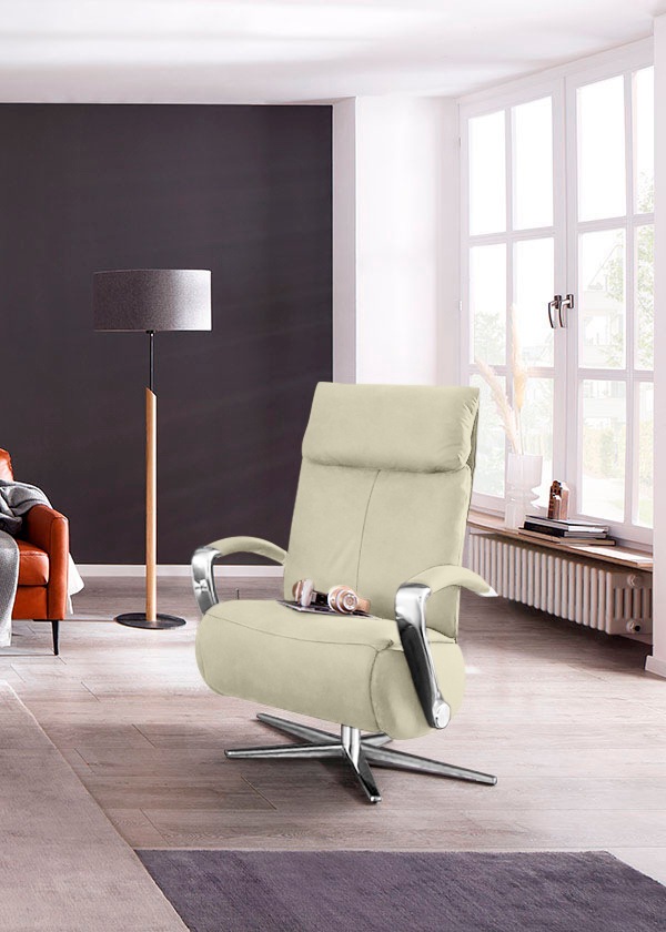 W.SCHILLIG Relaxsessel »rumbaa« wahlweise mit Doppelmotor, in Größen S, M & L, mit 5-Sternfuß