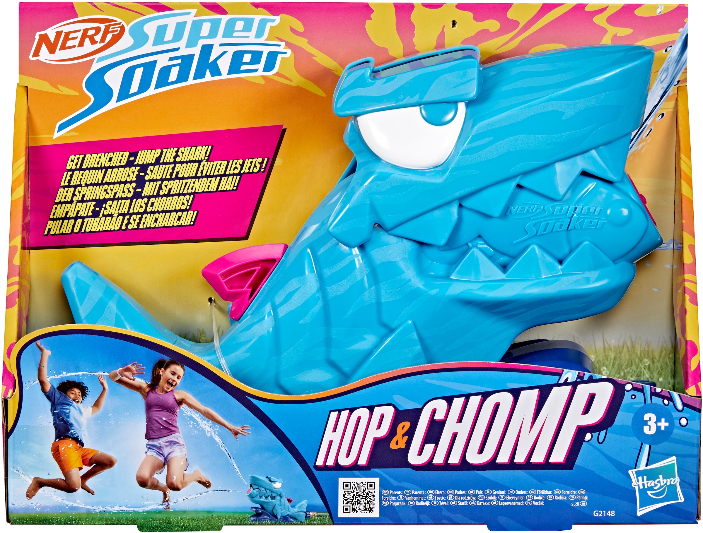 Hasbro Spiel-Wassersprenkler »Nerf Super Soaker Hop & Chomp« Wasserspielzeug