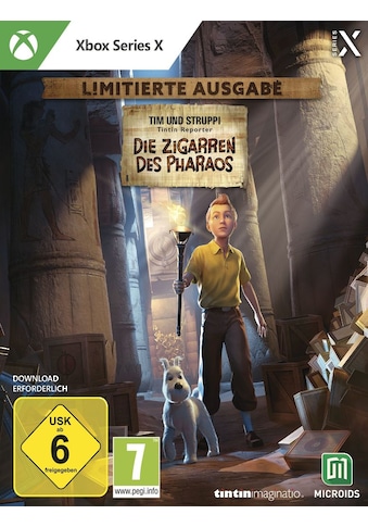 Spielesoftware »Tim und Struppi - Die Zigarren des Pharaos«, Xbox Series X