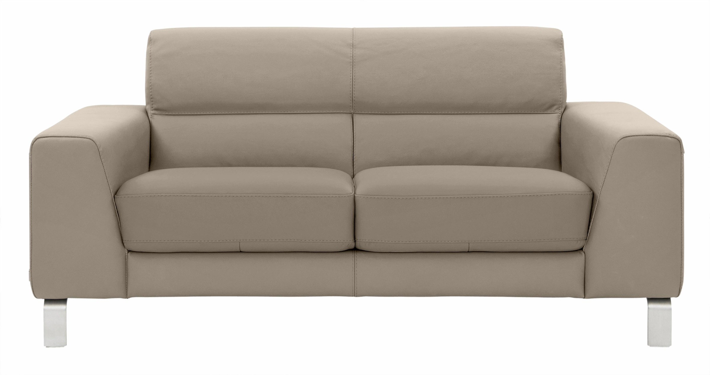 CALIA ITALIA 2,5-Sitzer »Simon, hoher Sitzkomfort, modern und elegant, italienisches Designsofa«, in zwei Lederqualitäten
