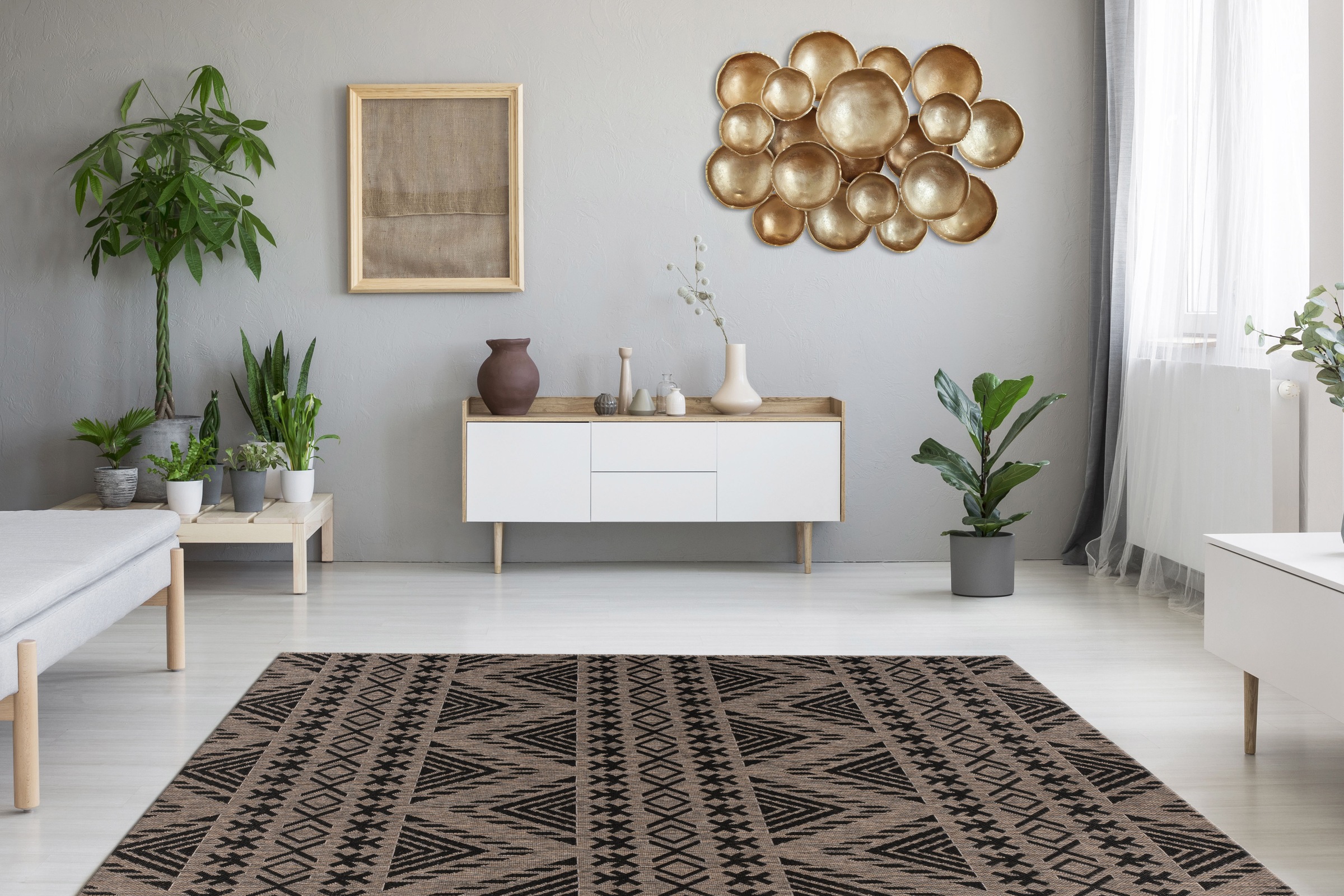 Arte Espina Teppich »Splash 500«, rechteckig, 8 mm Höhe, In- und Outdoor geeignet, pflegeleicht, Wohnzimmer