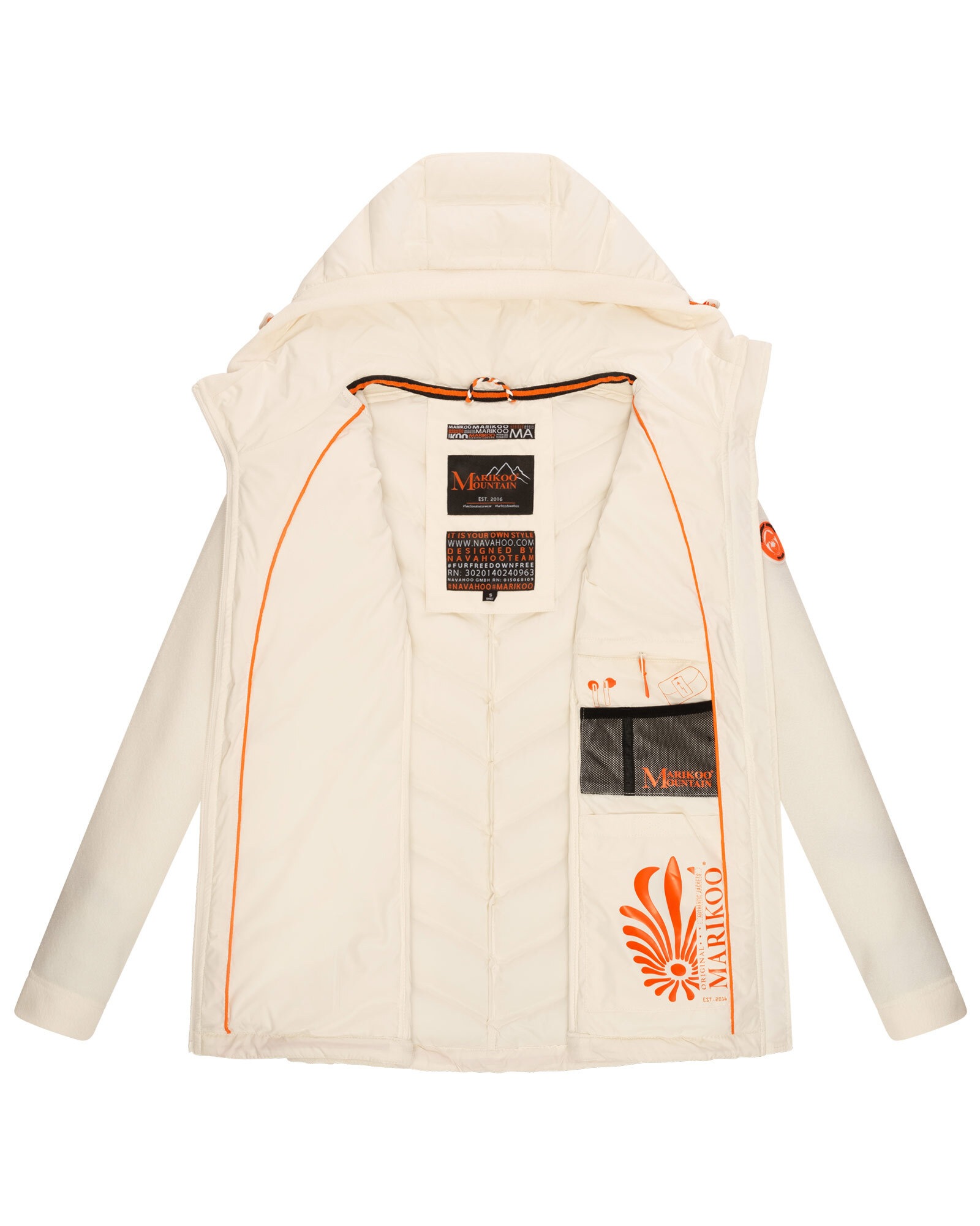 Marikoo Outdoorjacke »Marikoo Mountain Mount Haruna Damen Jacke B929«