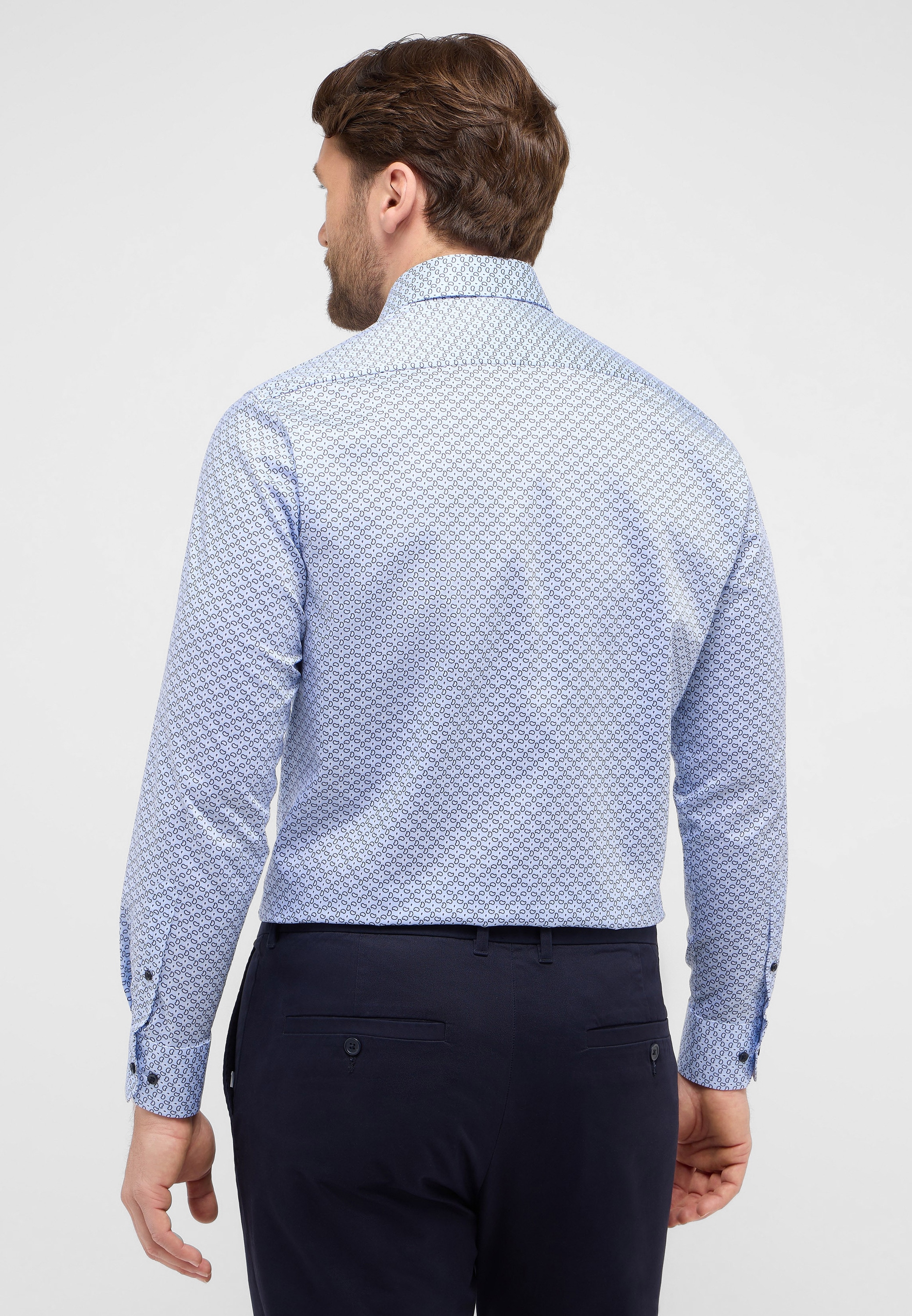 Eterna Langarmhemd »COMFORT FIT«, NON IRON (bügelfrei)
