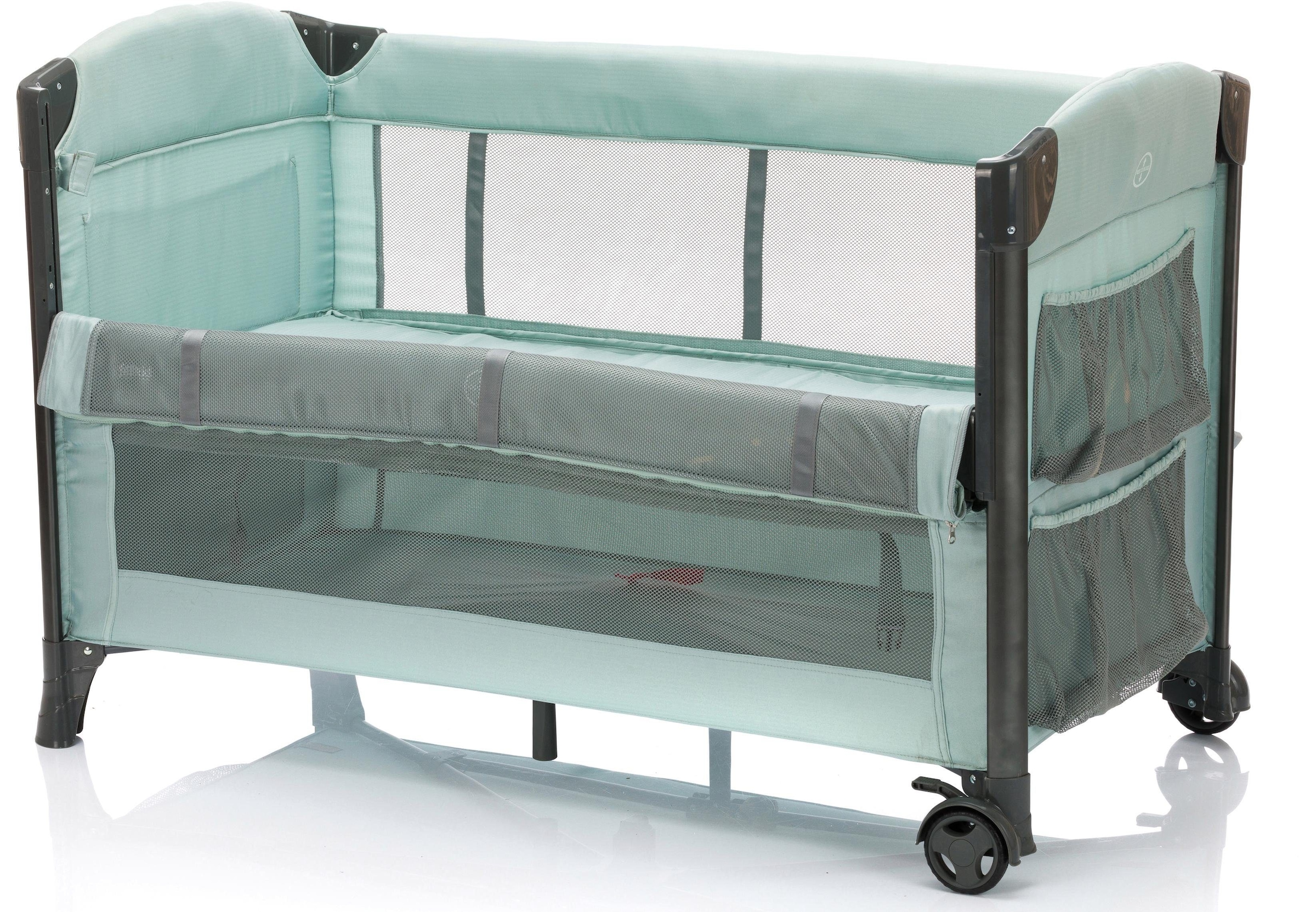 Fillikid Baby-Reisebett »Faltbett, mint«, inkl. Transporttasche