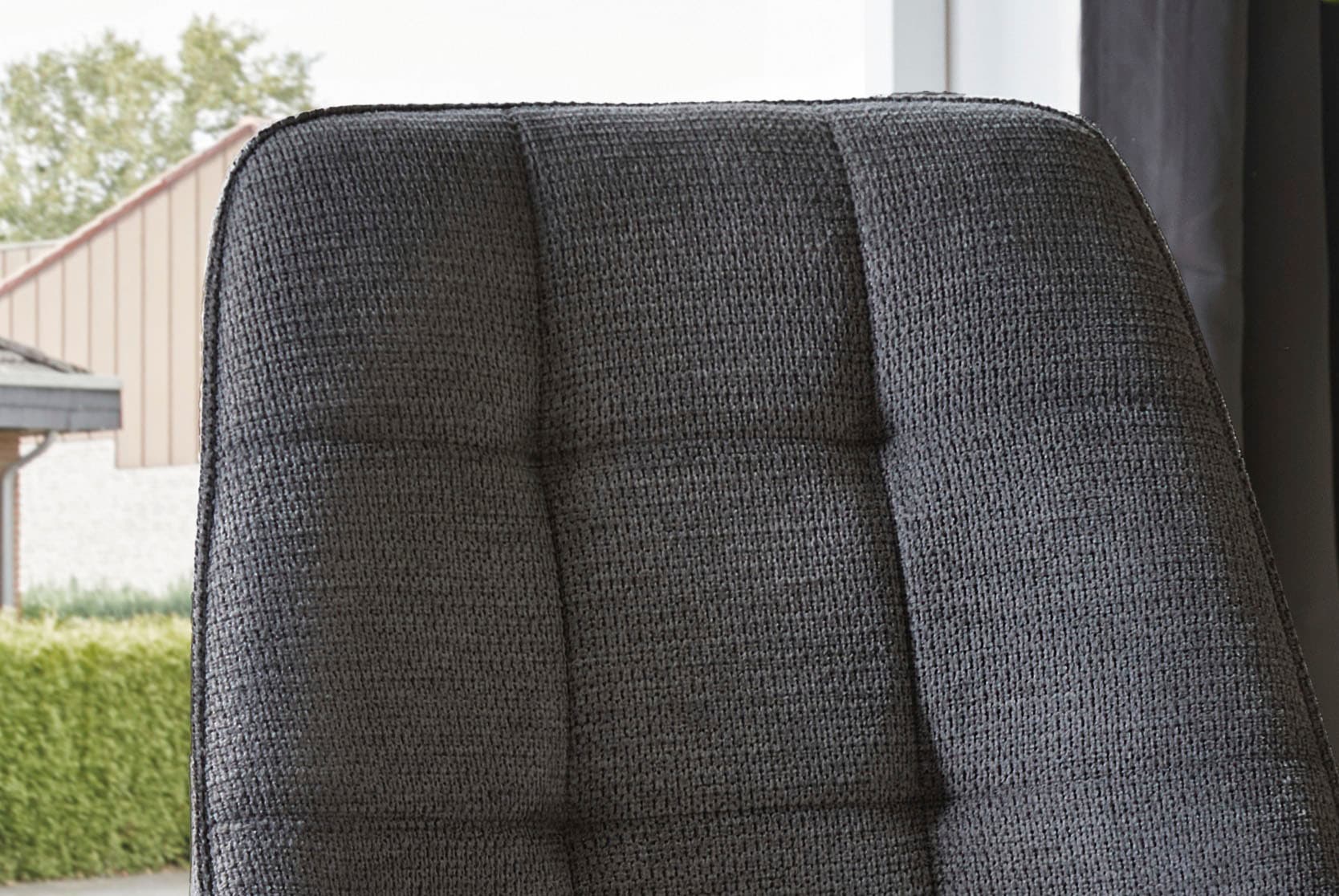 Jockenhöfer Gruppe Essgruppe »ROGER, Sitzgruppe, Esstisch 160 cm, 4 Stühle« Set, Esstisch 160 cm plus 4 Esszimmerstühle, 5 Stk. tlg. Tischplatte Wildeiche, U-Gestell, Stühle mit Webstoff