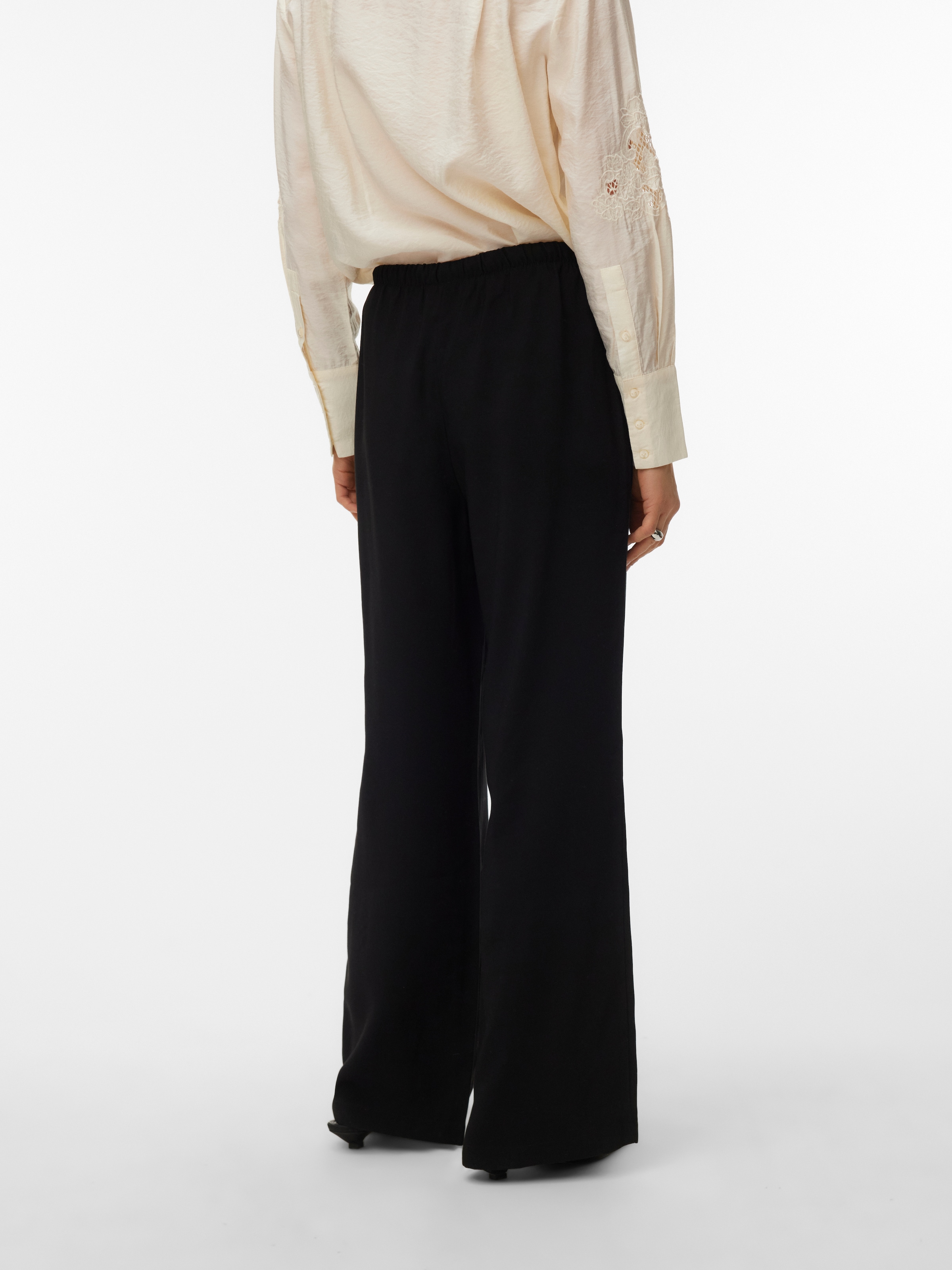 Vero Moda Schlupfhose »VMKATIE LOOSE PANT WVN NOOS«  Materialmix