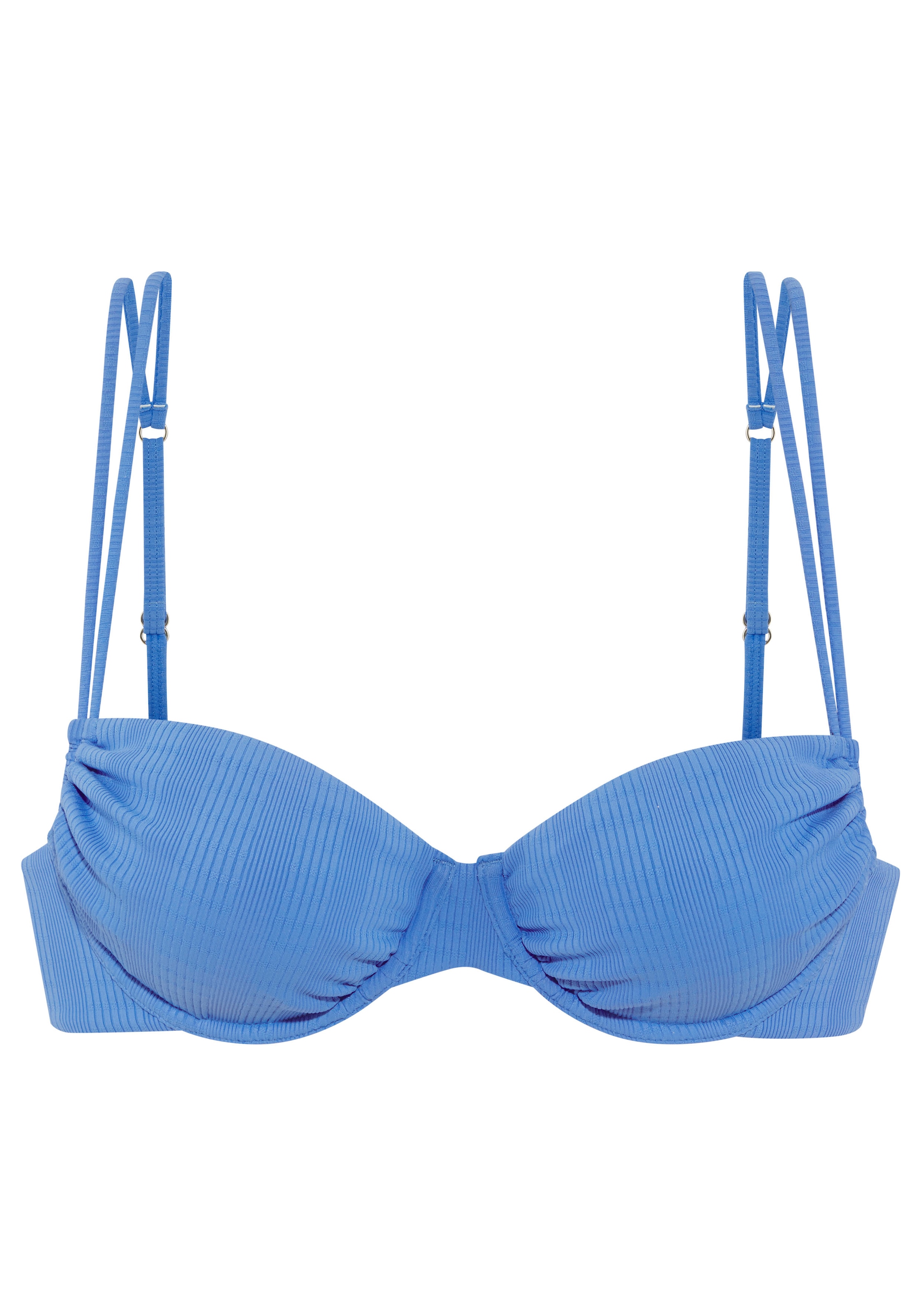 Copenhagen Studios Bügel-Bandeau-Bikini-Top »Nela«, mit Doppelträgern