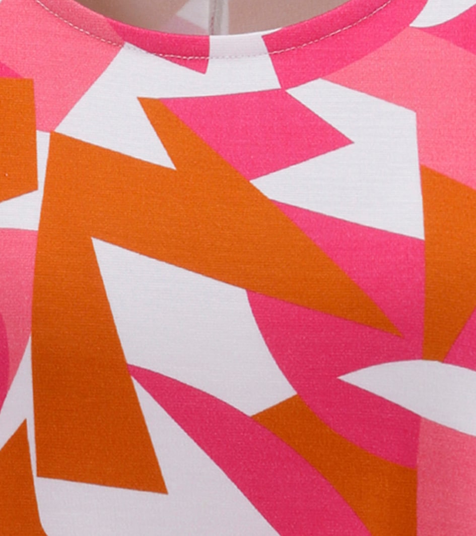 Aniston SELECTED Jerseykleid, mit farbenfrohen, graphischen Druck - NEUE KOLLEKTON