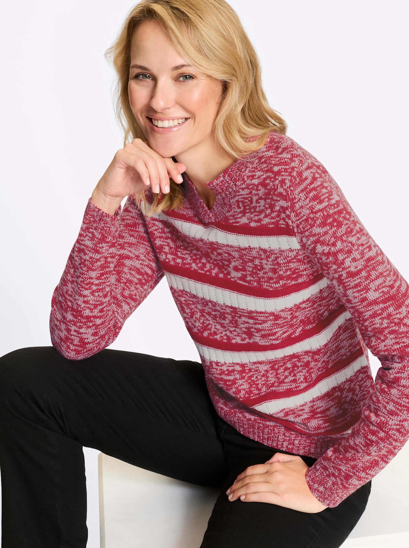   Strickpullover »Ringel-Pullover«