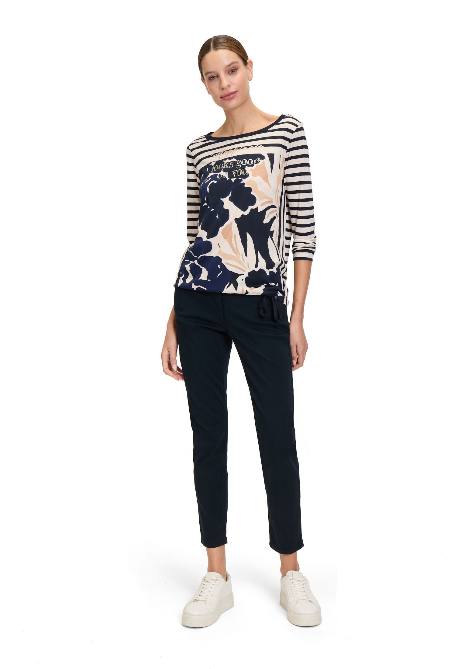 Betty Barclay Langarmshirt »Casual-Shirt mit Tunnelzug«