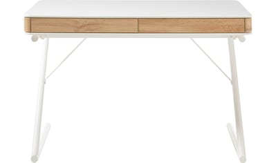 MCA furniture Schreibtisch »Bukarest«, weiß matt mit Schubladen, Breite 120 cm kaufen