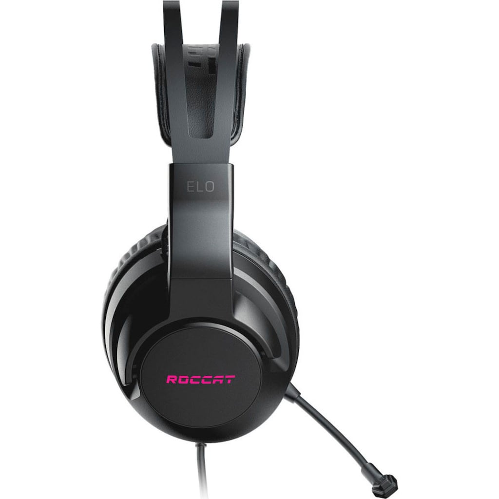 ROCCAT Gaming-Headset »Elo 7.1 USB - Surround-Sound RGB PC«, Mikrofon abnehmbar-Rauschunterdrückung