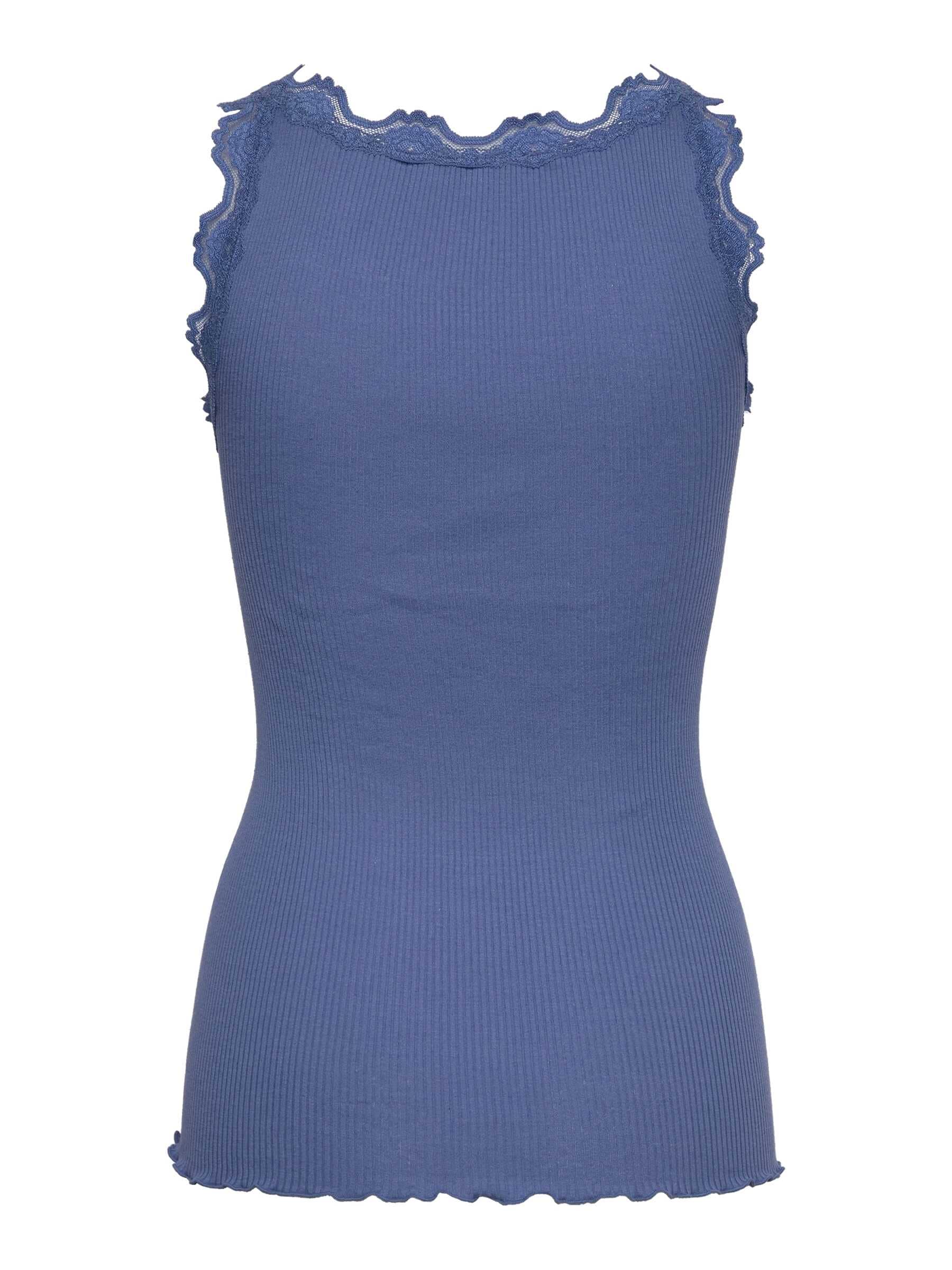 rosemunde Spitzentop »Babette Silk Top mit Seide« Vintage-Spitzenbesatz, mit Rundhalsausschnitt, hoher Seidenanteil