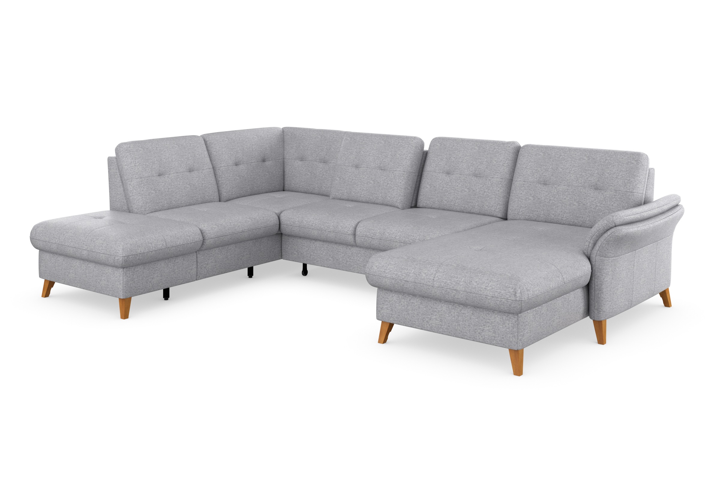 sit&more Wohnlandschaft »Göteborg«, inkl. Sitztiefenverstellung, wahlweise mit Bettfunktion & Bettkasten