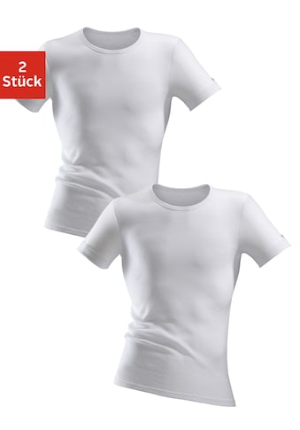 Clipper Exclusive Unterhemd, (2 St.), spürbar weich und glatt - in Feinripp kaufen