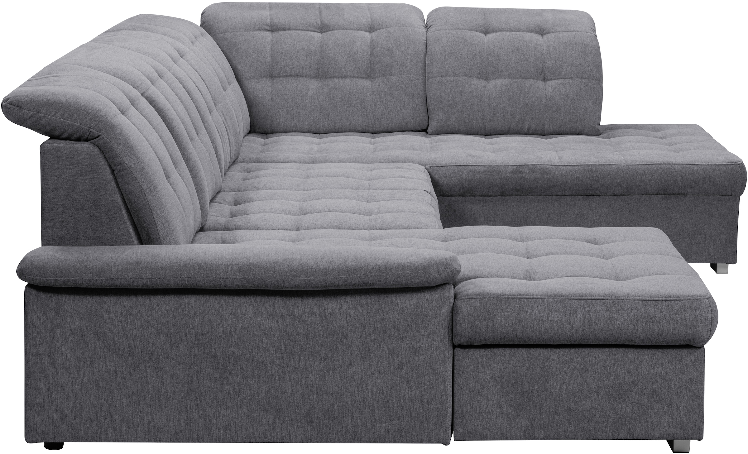 WERK2 Wohnlandschaft »Kordula-New U-Form«, Sofa in U-Form mit Schlaffunktion & Bettkasten, Schlafcouch