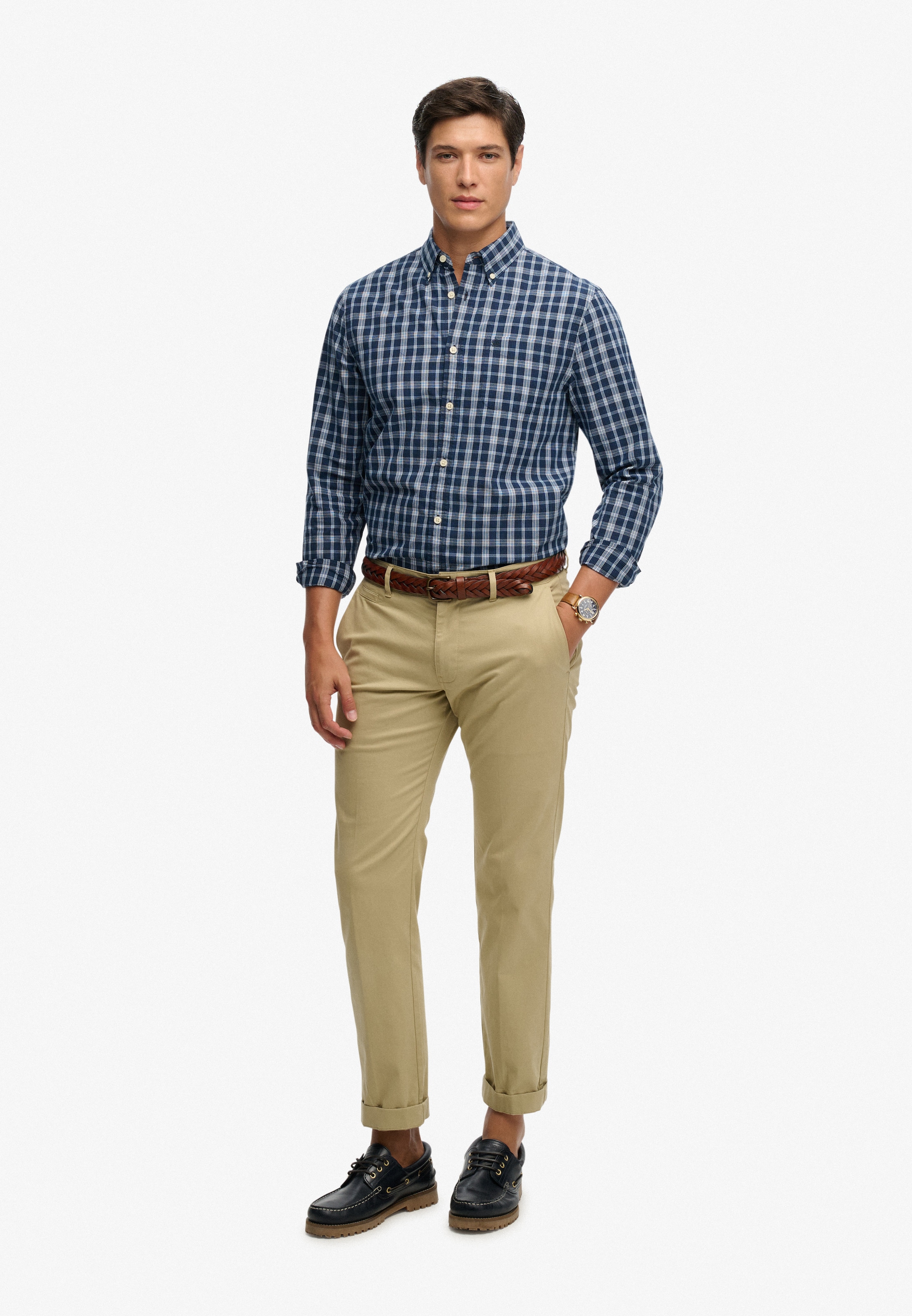 Superdry Langarmhemd »PREPPY POPLIN L/S SHIRT«