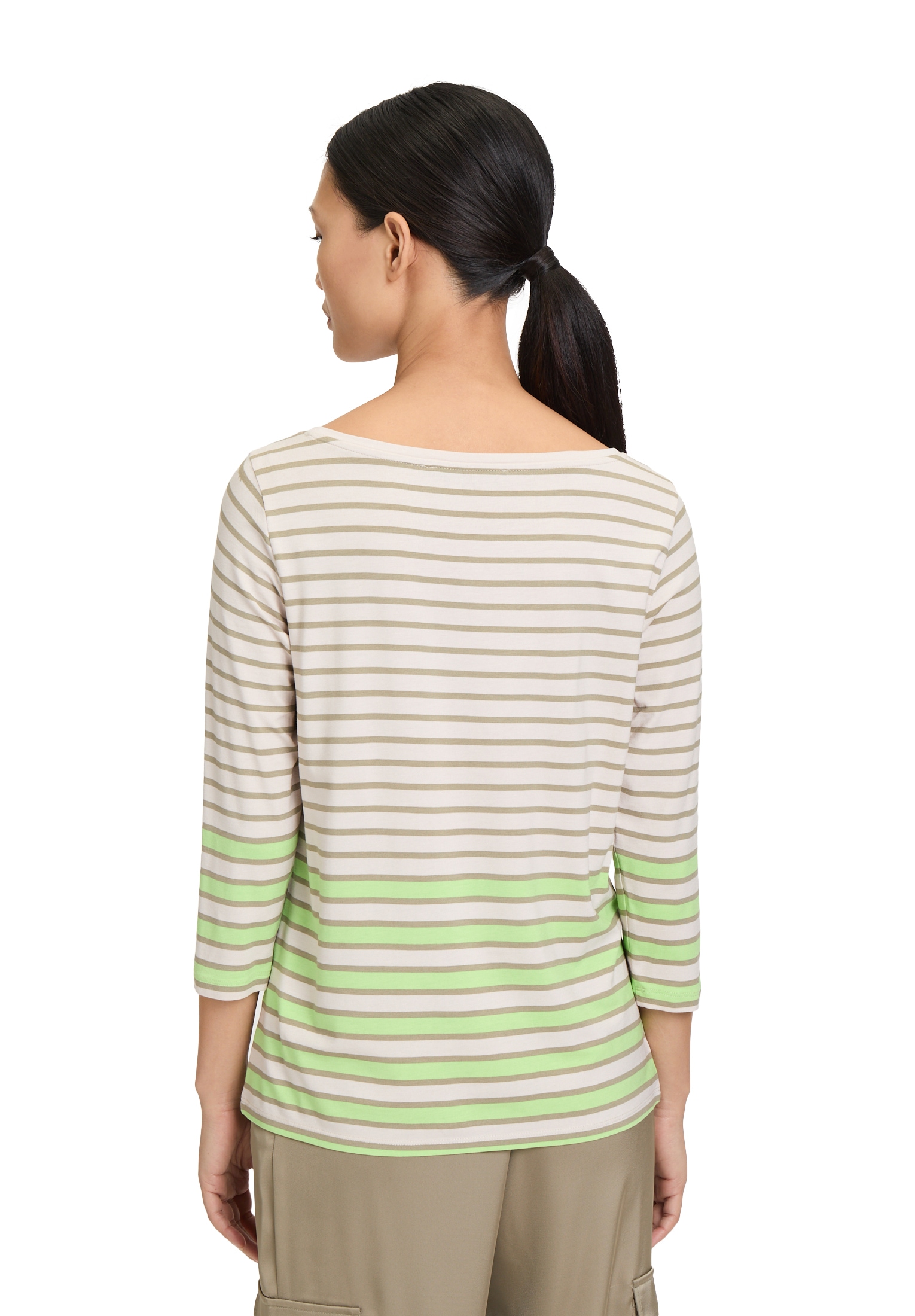 Betty Barclay 3/4-Arm-Shirt »Ringelshirt mit U-Boot-Ausschnitt«