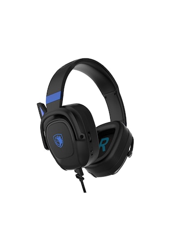 Sades Gaming-Headset »Zpower SA-732 Gaming Headset, schwarz/blau, USB, kabelgebunden«,... kaufen