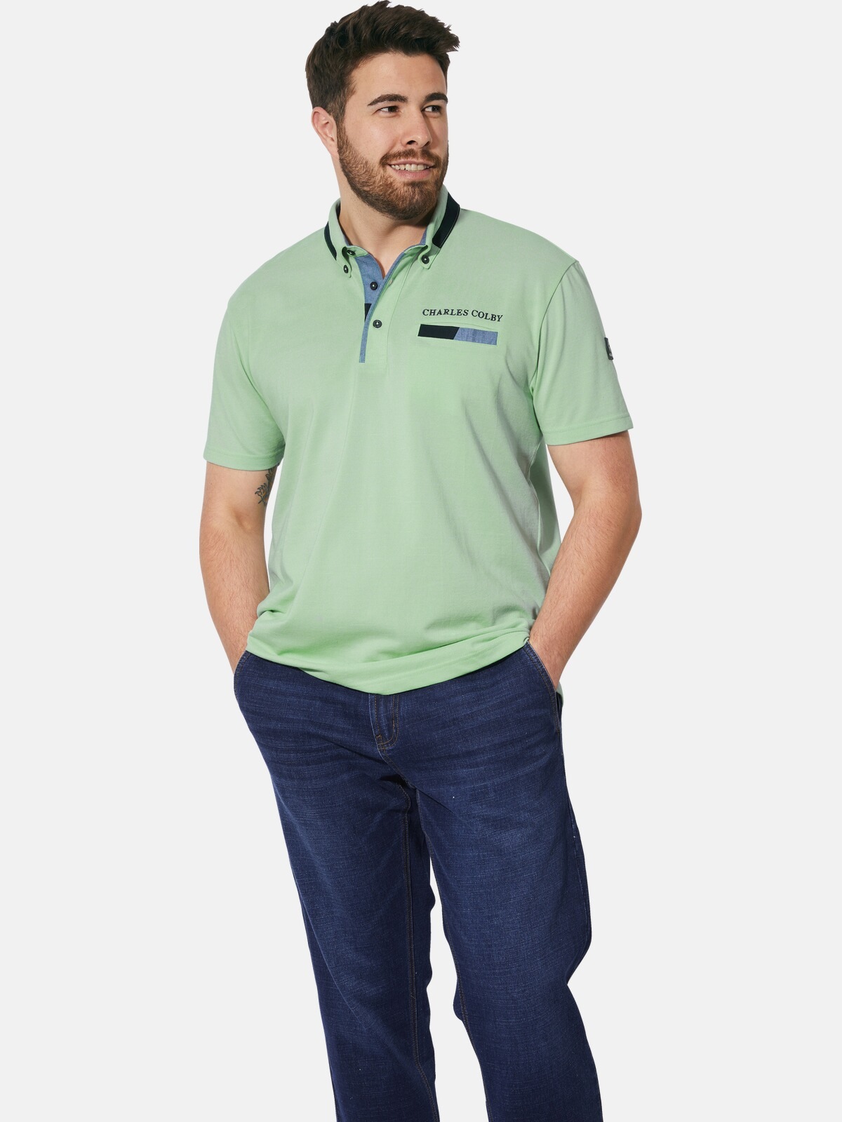 Charles Colby Poloshirt »Poloshirt EARL PENDLEVINE«
