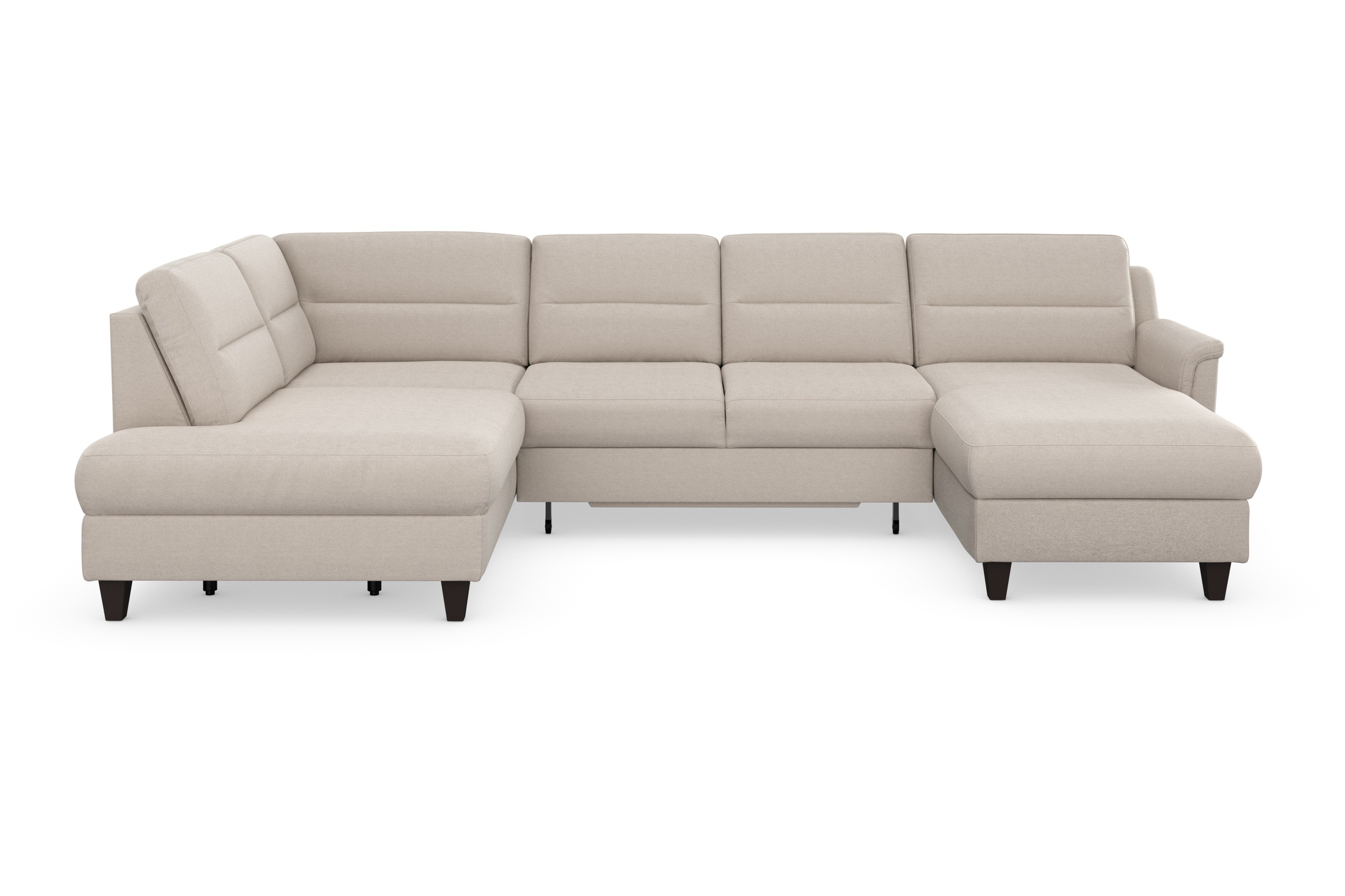 sit&more Wohnlandschaft »Farö U-Form«, inklusive Federkern, wahlweise mit Bettfunktion und Bettkasten