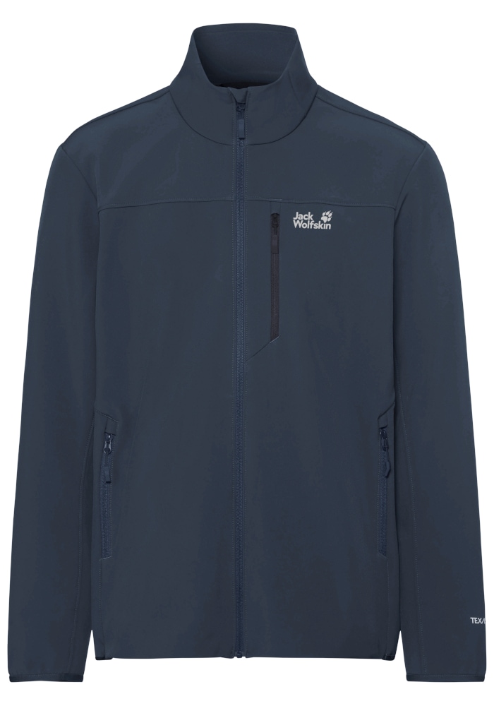 Jack Wolfskin Outdoorjacke »WILD WINDS JKT M« mit flexiblem Obermaterial aus Polyester und Elasthan