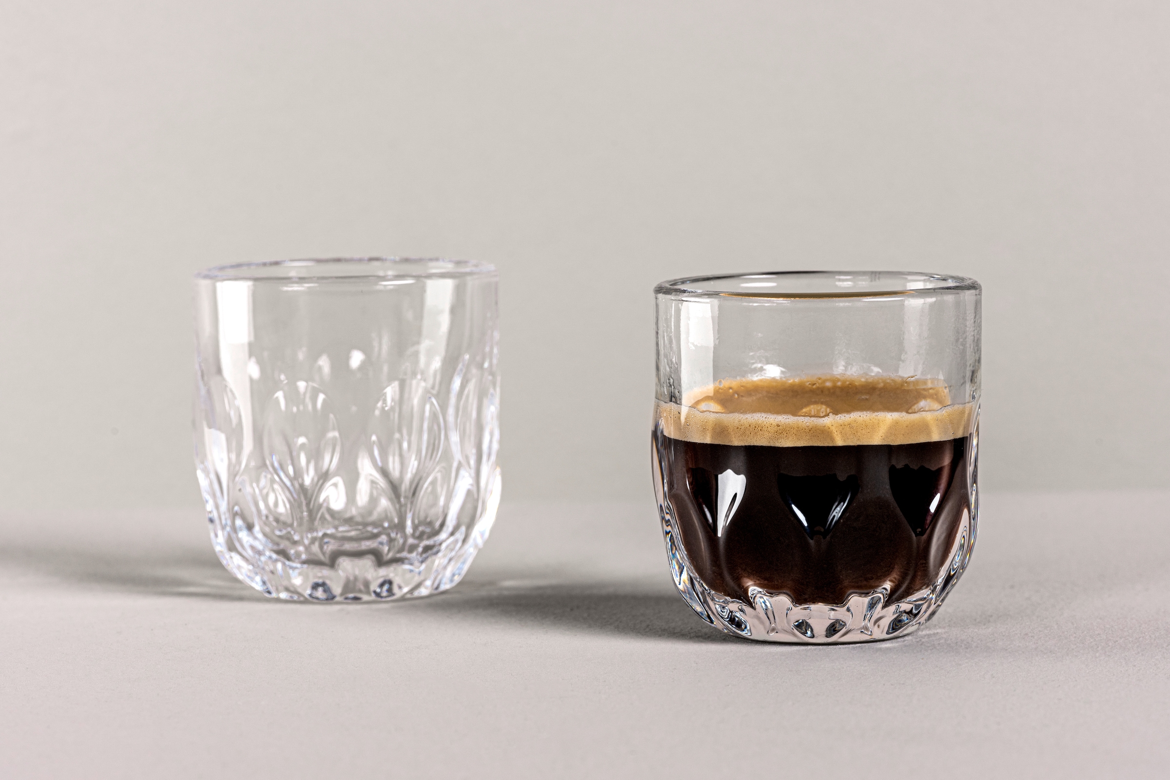 LEONARDO Espressoglas »GOCCE, 90 ml, 6er-Set« 3. Variante, mit Tropfenrelief