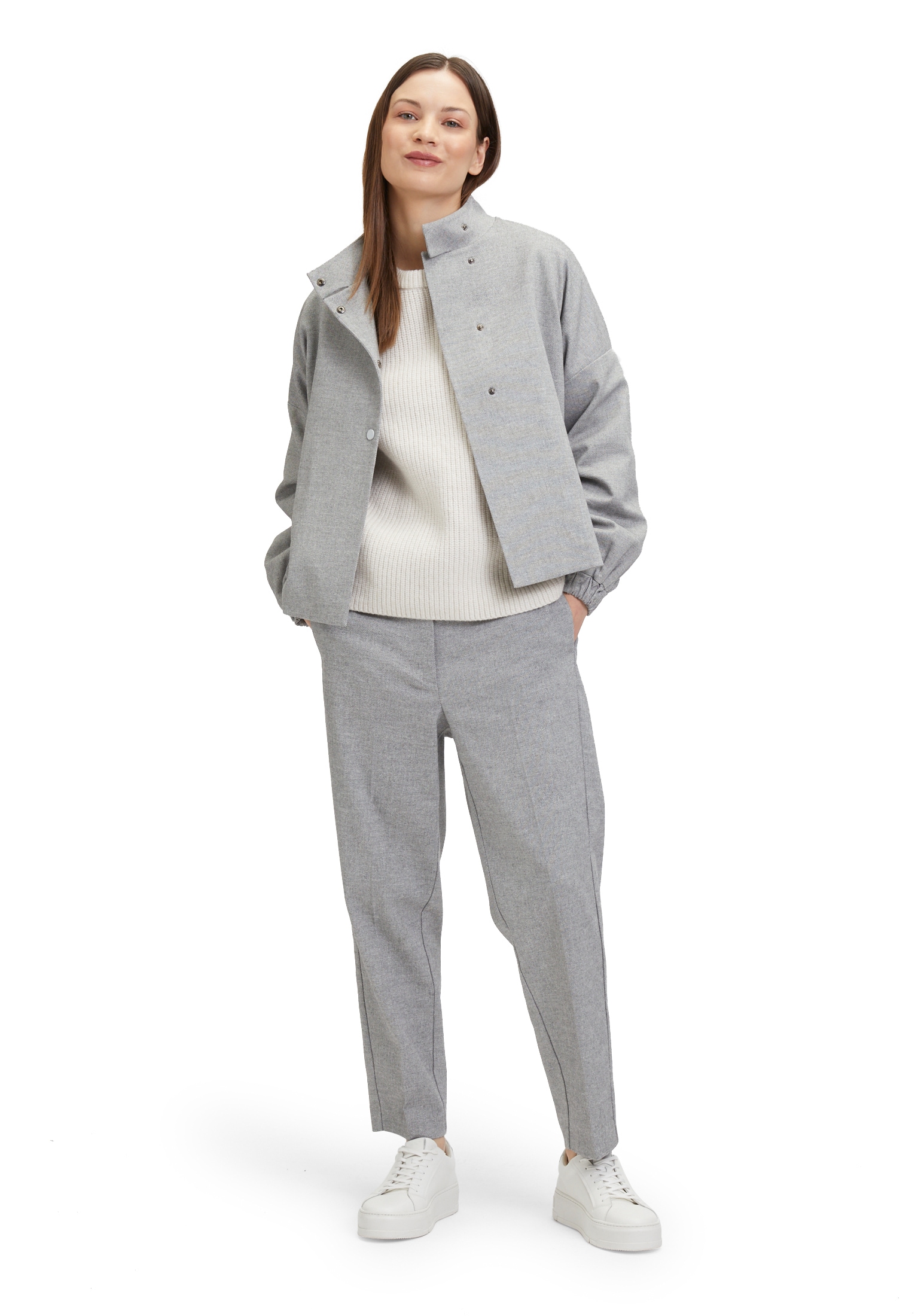 Betty&Co Stoffhose »Stoffhose mit Bundfalten«