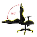 Hyrican Gaming-Stuhl »"Striker Copilot" schwarz/gelb, Kunstleder, 2D-Armlehnen, ergonomischer Gamingstuhl, Bürostuhl, Schreibtischstuhl, geeignet für Jugendliche und Erwachsene«