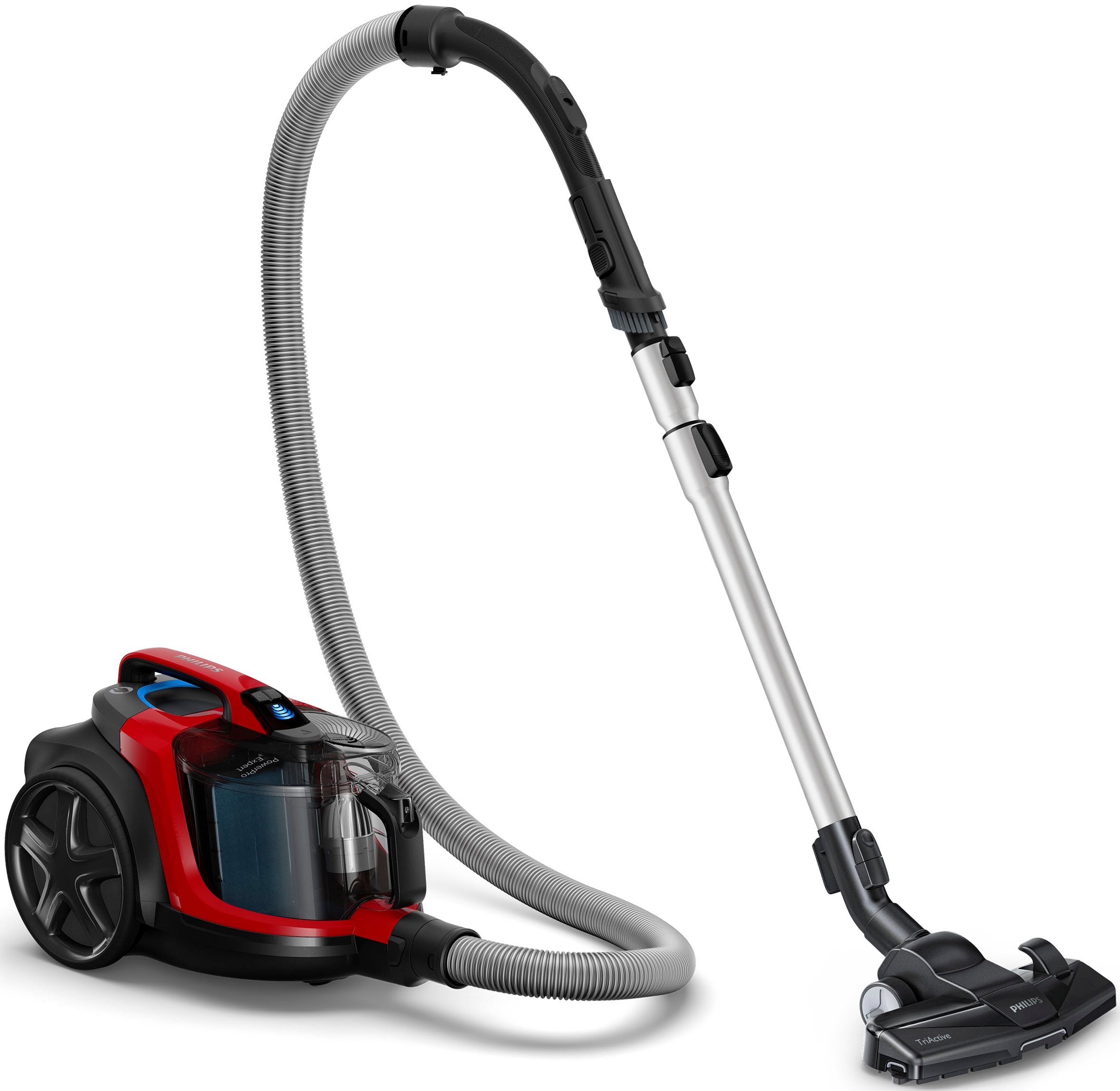 Philips PowerPro Expert FC9729 - Aspirateur - traineau - sans sac - rouge