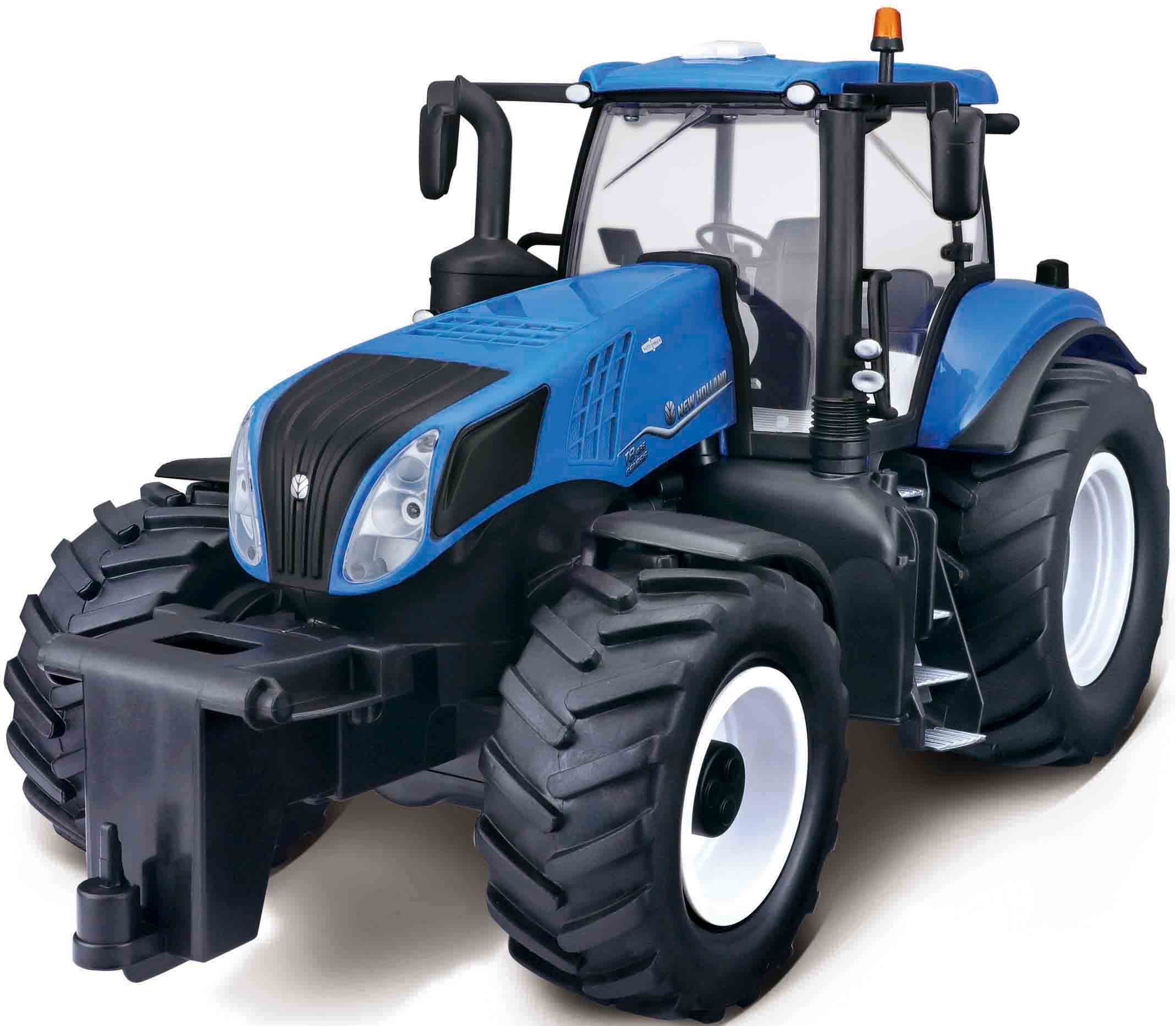 Maisto Tech RC-Traktor »Traktor New Holland, blau«, mit Licht