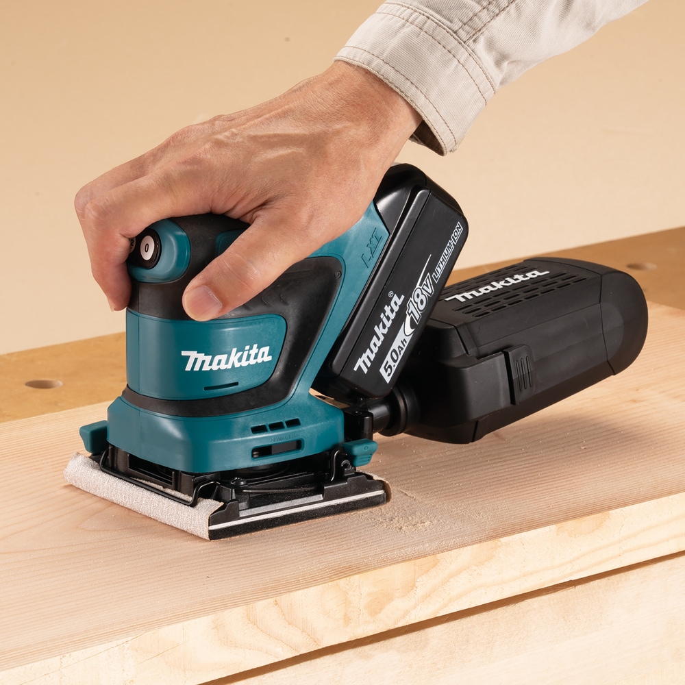 Makita Akku-Schwingschleifer »DBO480Z«, LXT 18V • 112x102 mm • 14.000 min-1, ohne Akku und Ladegerät