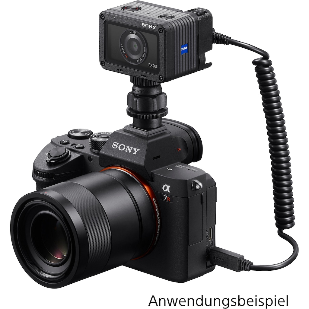 Sony Kompaktkamera »RX0 II (DSC-RX0M2G)«, ZEISS® Tessar T* 24-mm, 15,3 MP, Bluetooth-WLAN (Wi-Fi)