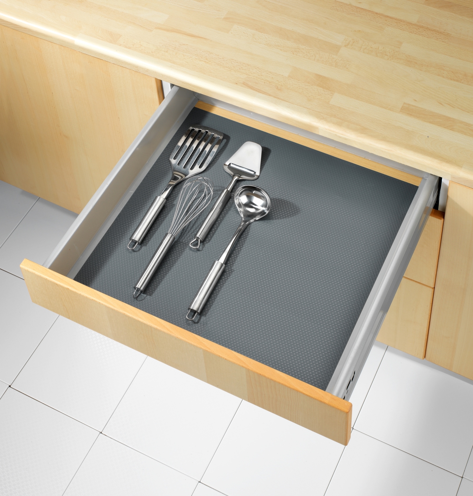 WENKO Schubladenmatte »Modell grau« Set, 2 Stk. tlg.