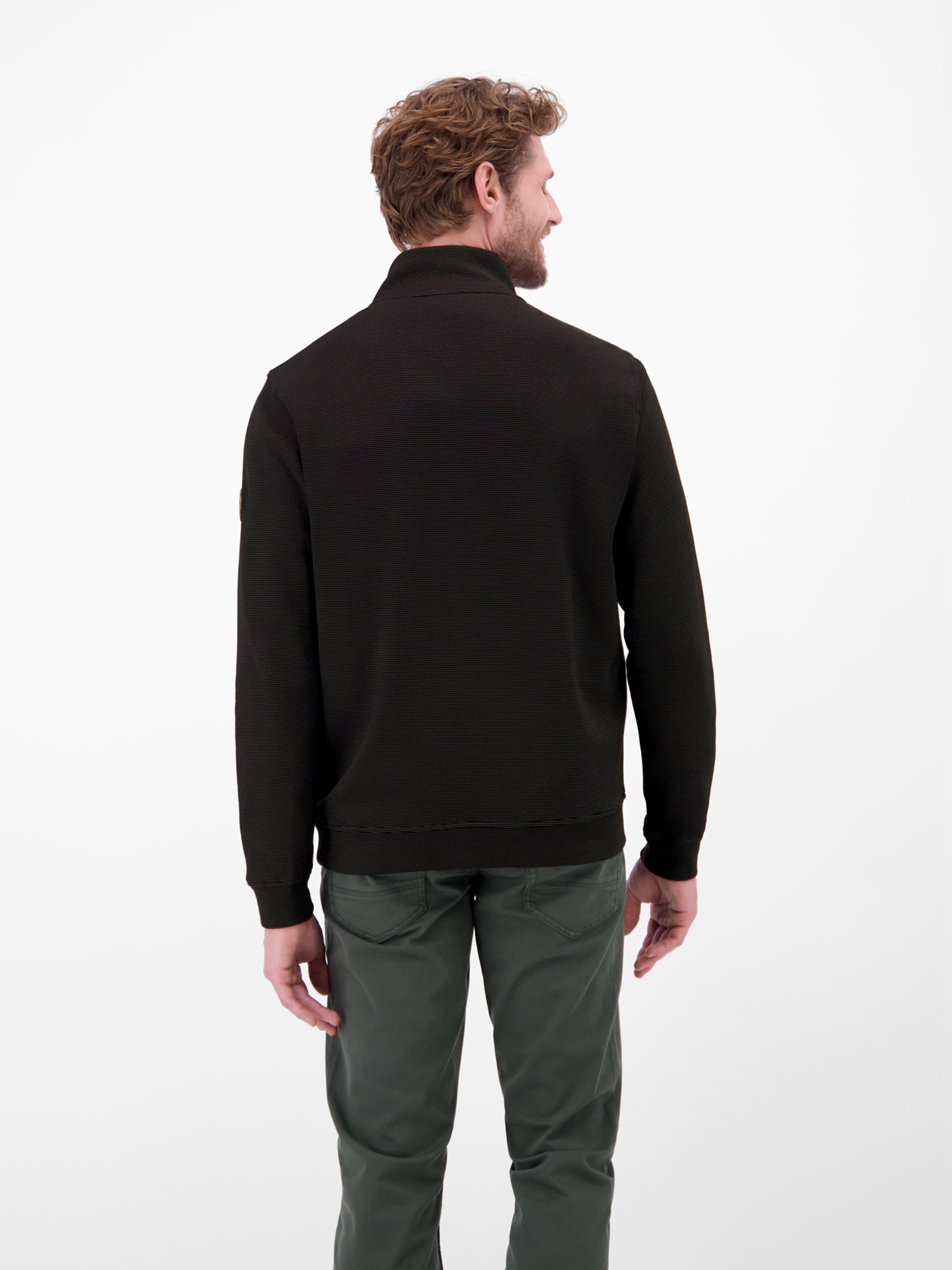 LERROS Sweatshirt »Unifarbener Sweattroyer für Herren«
