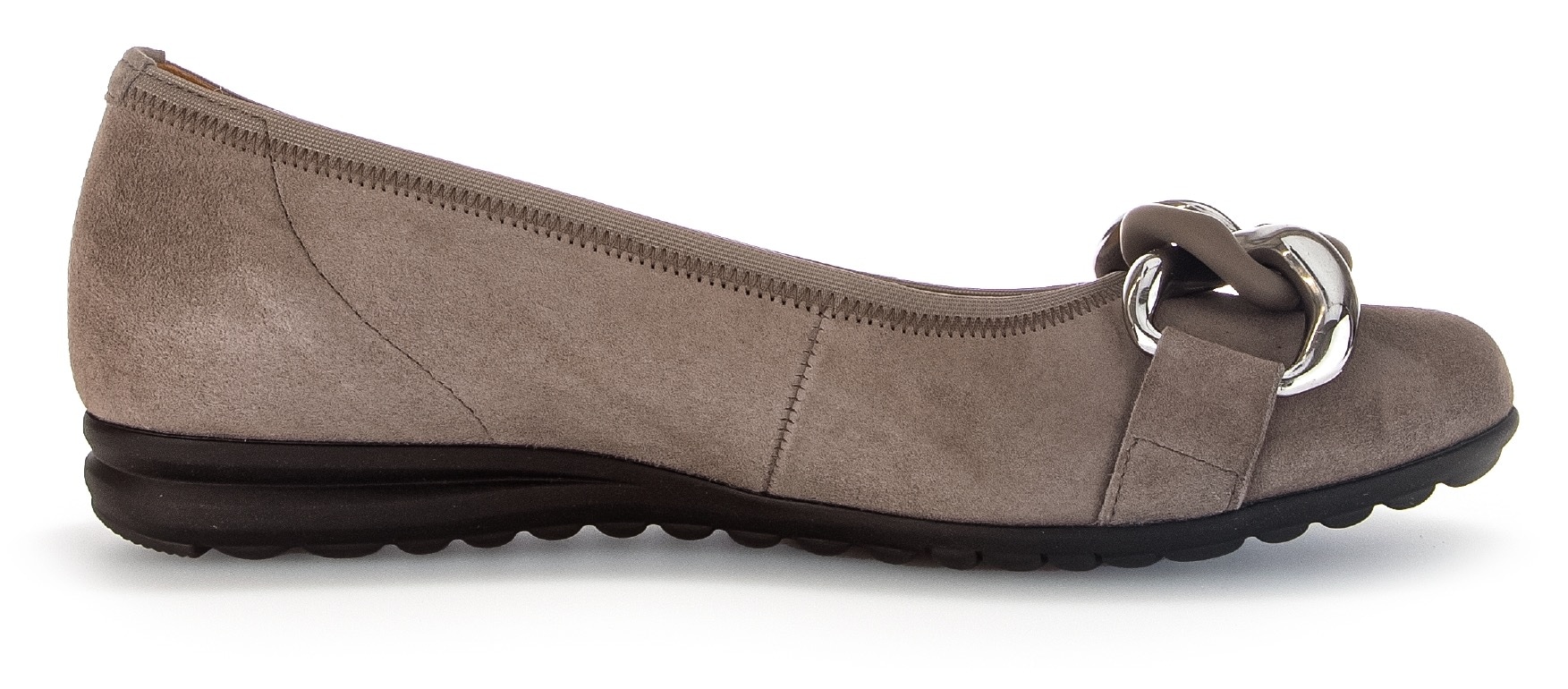 Gabor Ballerina »Florenz«, Businessschuh, Schlupfschuh mit Elastikeinfass, Weite G