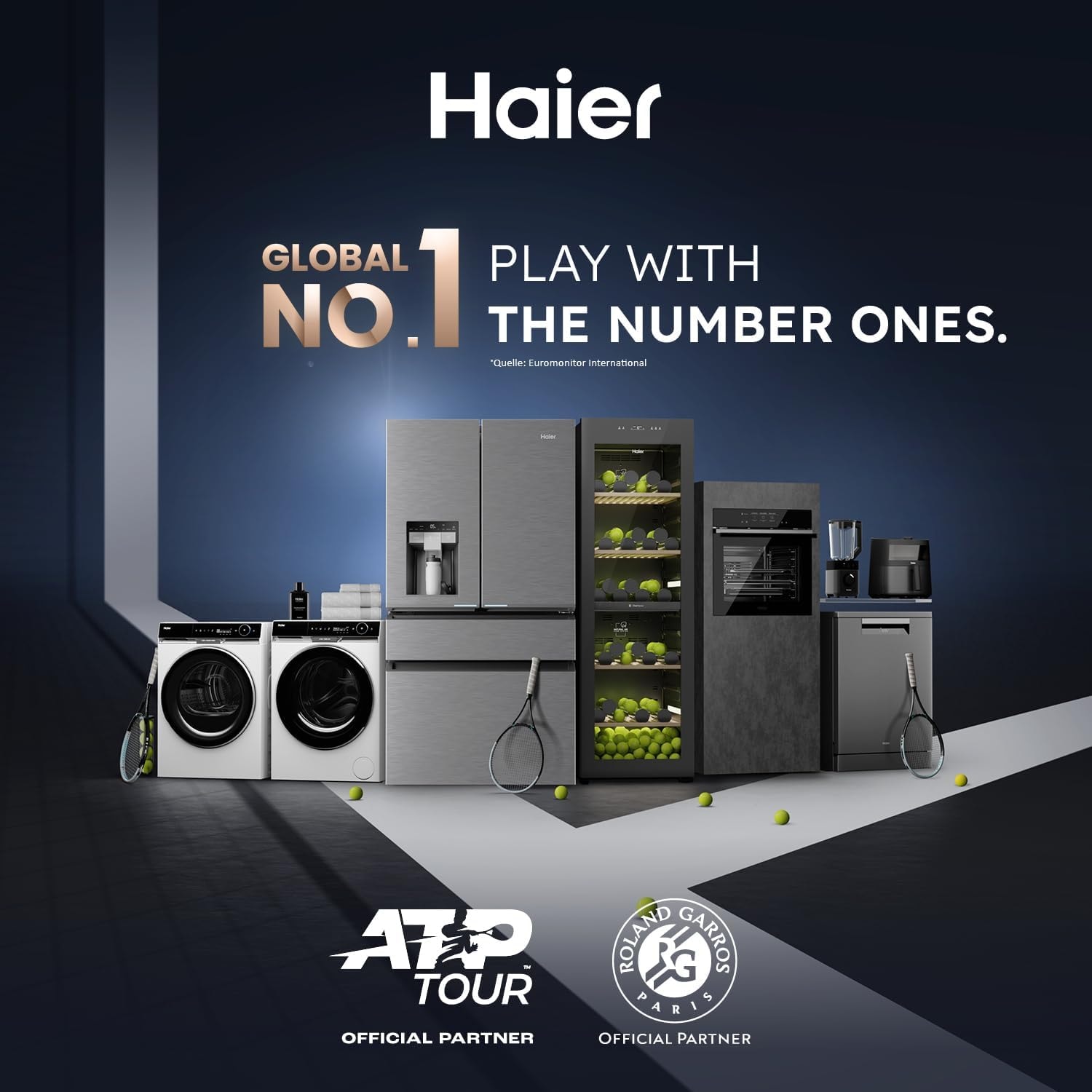 Haier Waschmaschine »HW81-NBP14939«, 8 kg, 1400 U/min, das Hygiene Plus: ABT® Antibakterielle Technologie